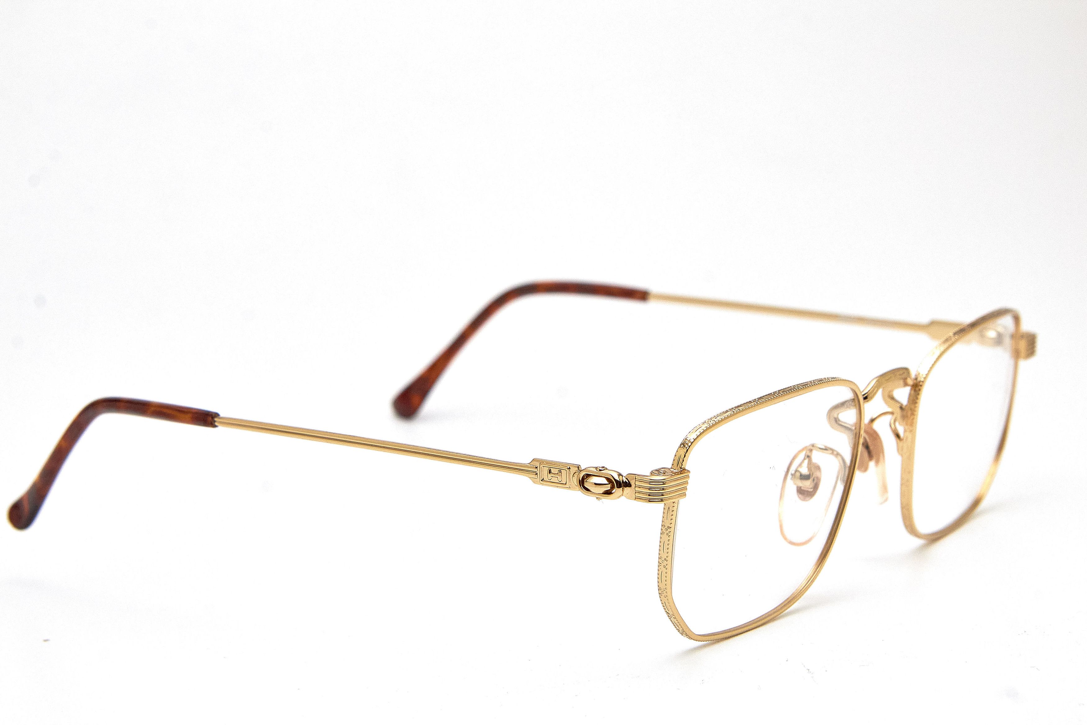 Vintage Old Money CUSTOM ORDER Gold Rectangular Quiet Lux Specs Size ONE SIZE - 5 Thumbnail