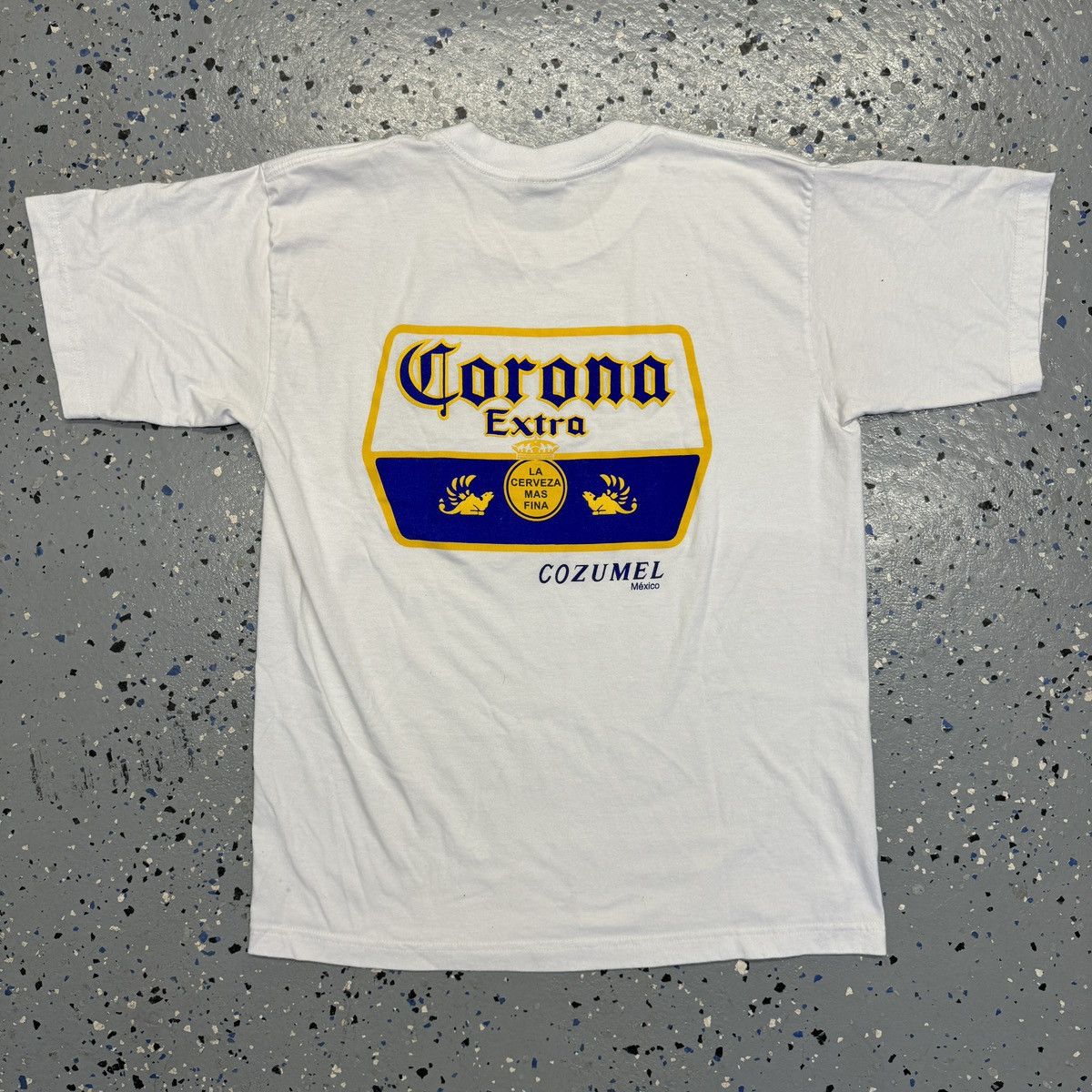 Vintage Vintage Y2K Mexico Corona Extra Graphic Shirt XL Size US XL / EU 56 / 4 - 1 Thumbnail