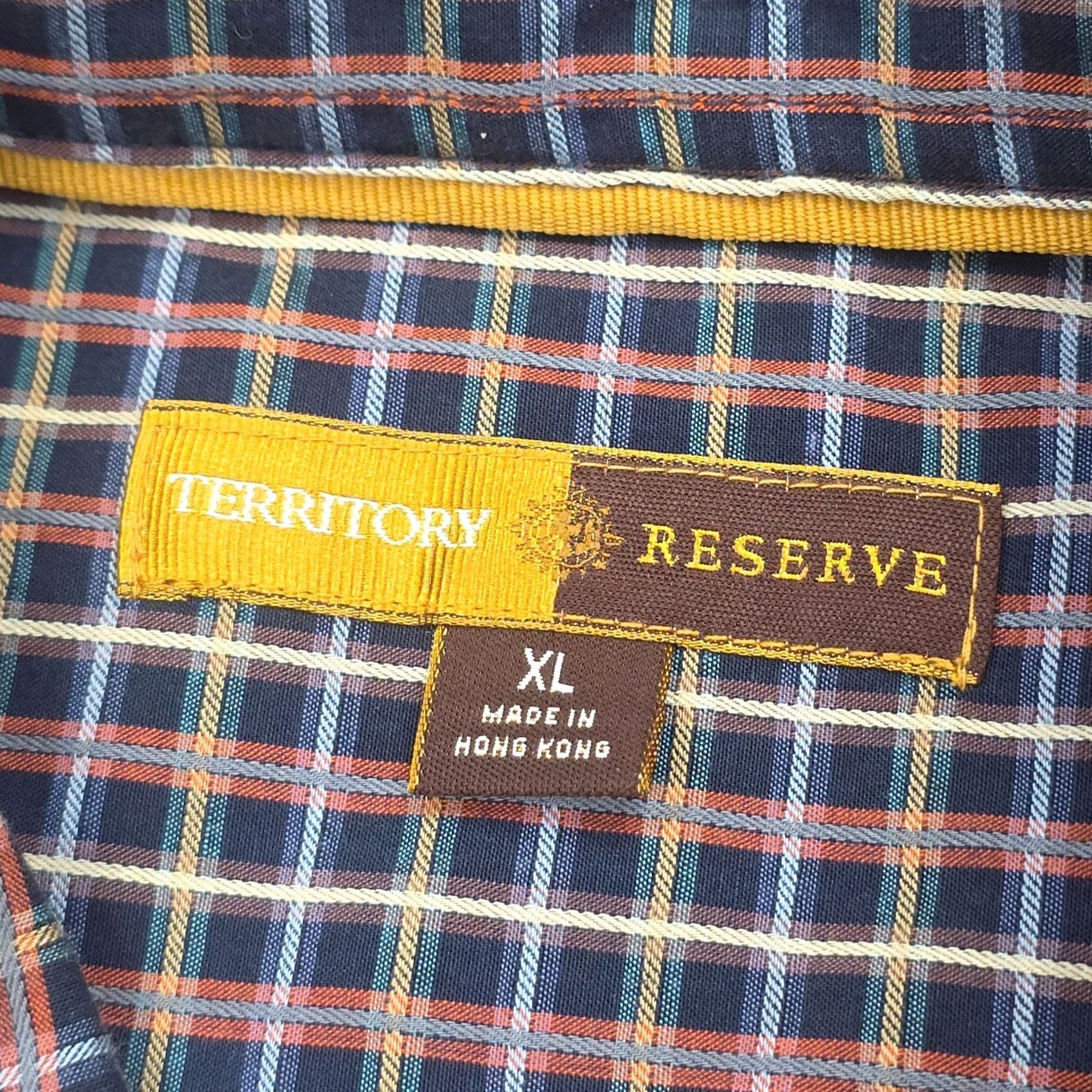 The Territory Ahead Territory Ahead Shirt Men's XL Check Striped Multi Color Button Up Size US XL / EU 56 / 4 - 5 Thumbnail