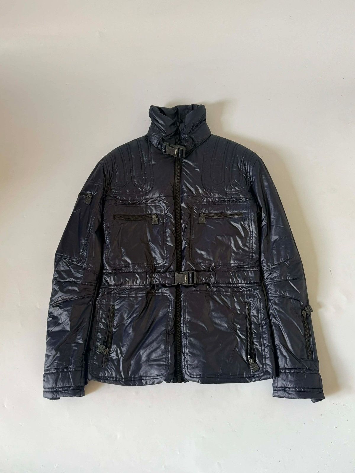 Chanel Chanel 2004 Fall Collection Sports Utility Padded Zip Jacket Size XS / US 0-2 / IT 36-38 - 2 Thumbnail