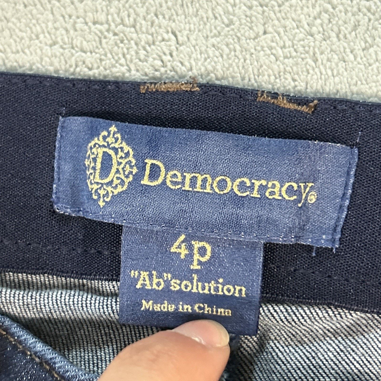 Levi's Democracy Technology Dojo Jeans Flare Sz 4p 28x26 Raw Hems Size 27" / US 4 / IT 40 - 5 Thumbnail