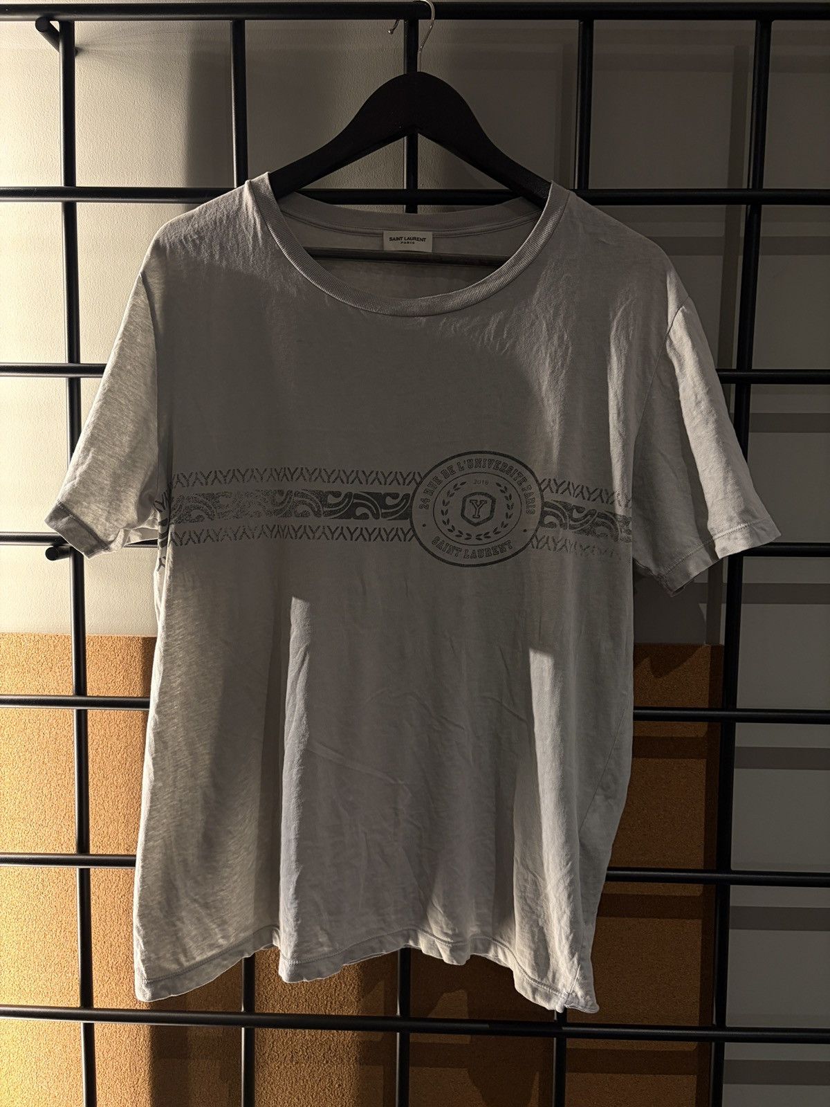 Saint Laurent Paris Universite T Shirt