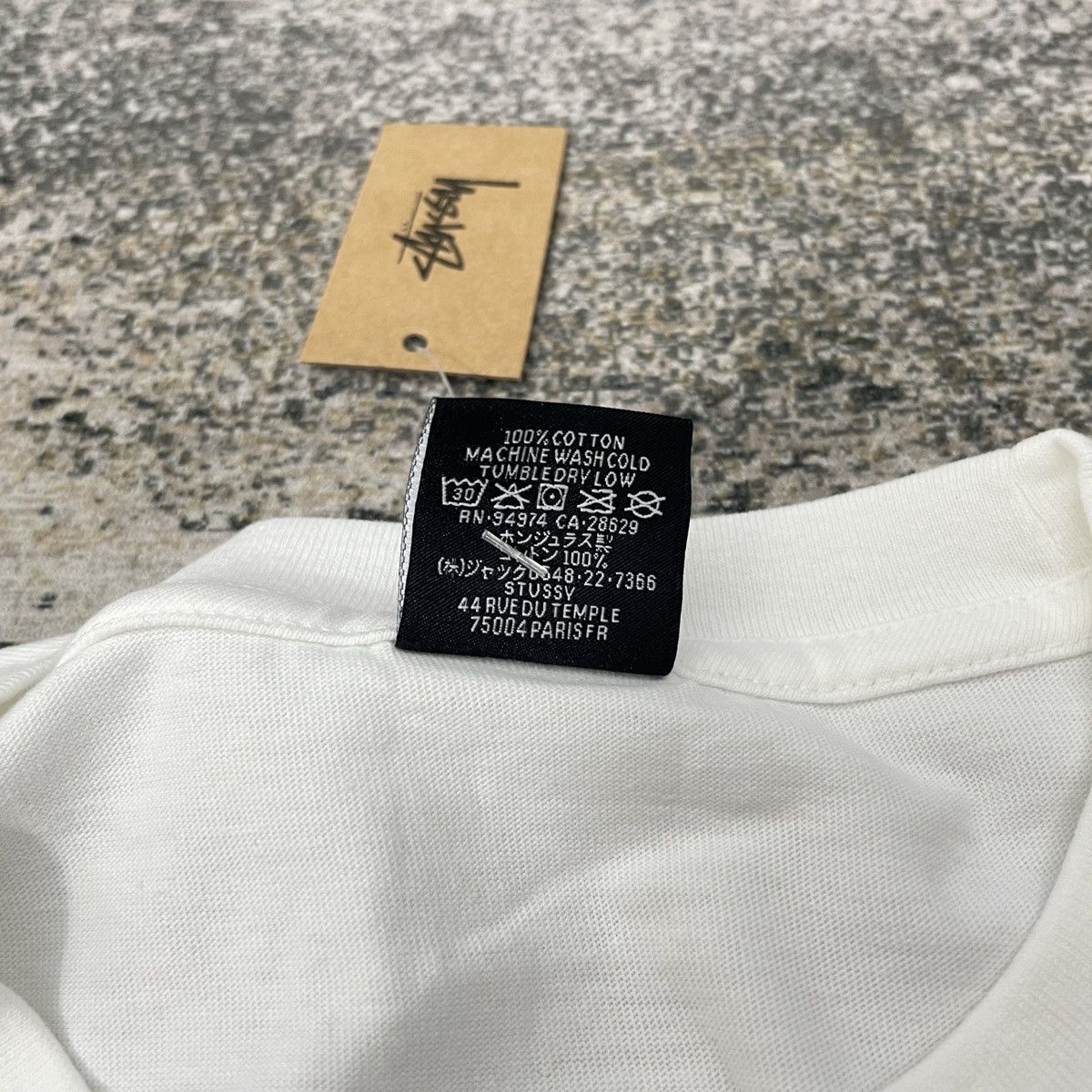 Stussy DIZZY TEE WHITE Size US XL / EU 56 / 4 - 5 Thumbnail