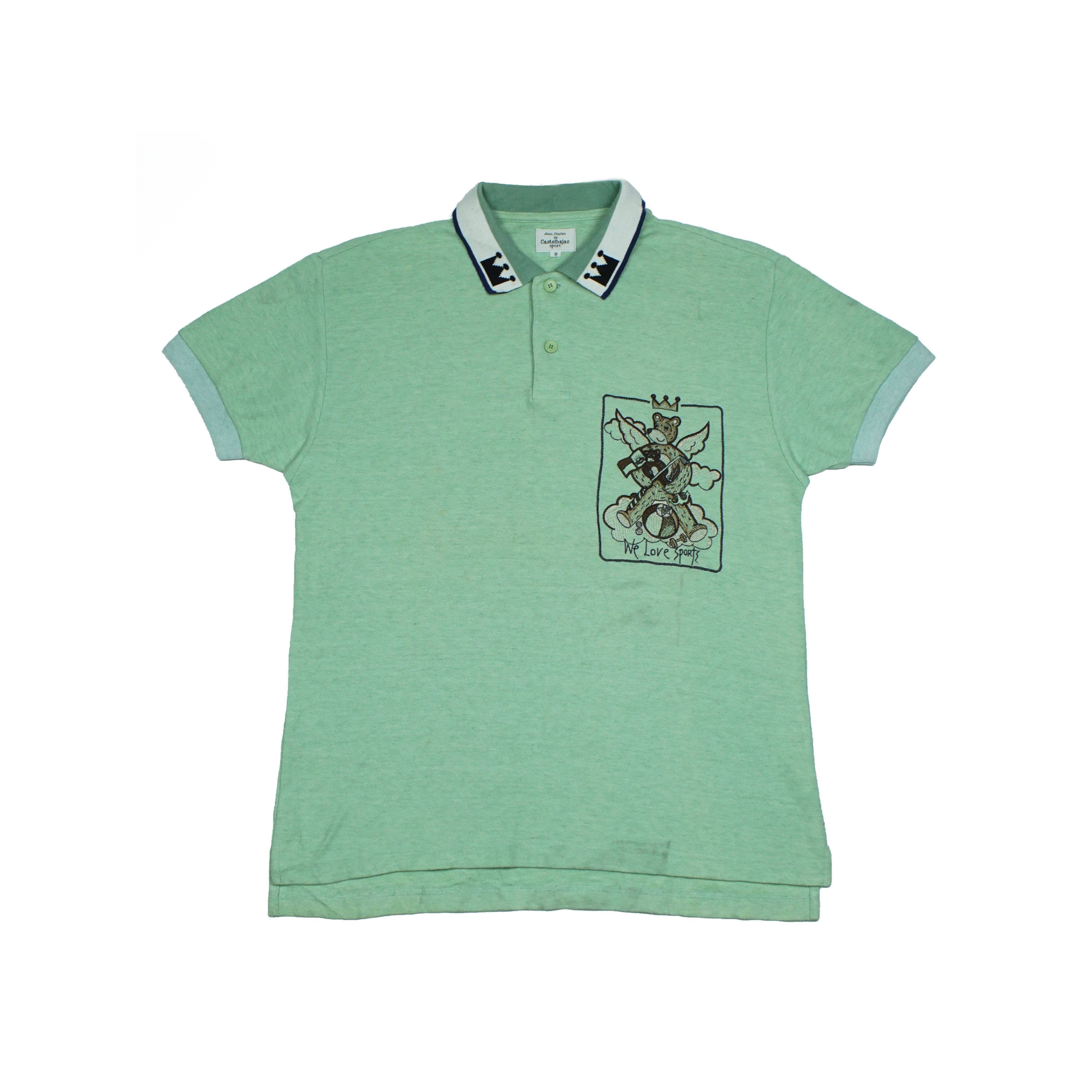 Jean Charles De Castelbajac *NoTariff Jean Charles De Castelbajac Embroidered Polo Size US M / EU 48-50 / 2 - 1 Thumbnail