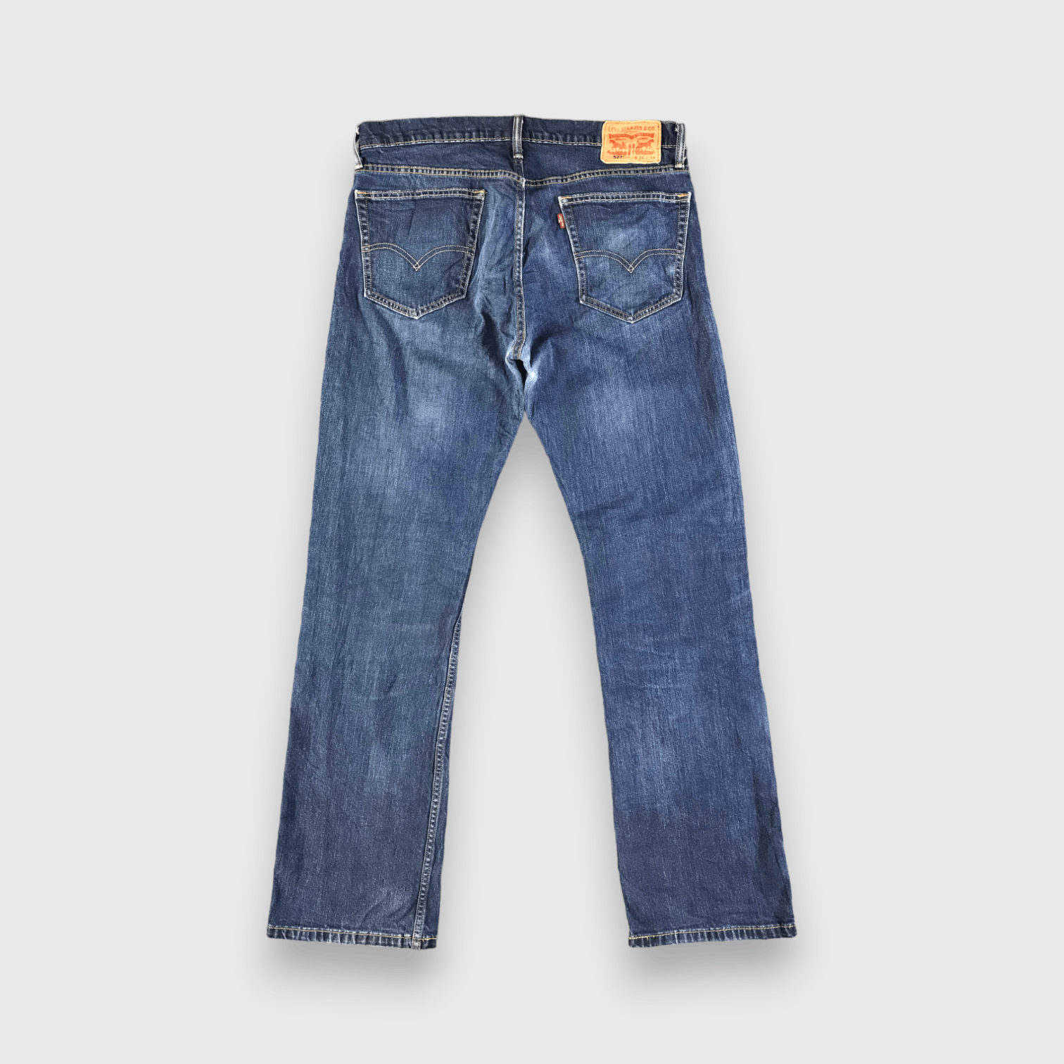Levi's Vintage Blue Wash Levis 527 Jeans-J4362 Size US 35 - 2 Thumbnail