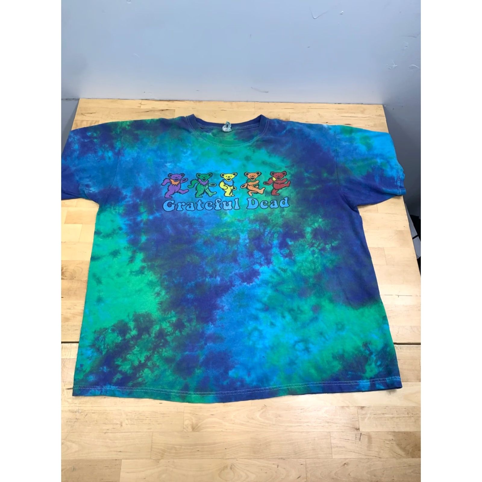 Anvil VINTAGE Grateful Dead Shirt Men XL Tie Dye Dancing Bear Rock 12987 Size US XL / EU 56 / 4 - 3 Thumbnail