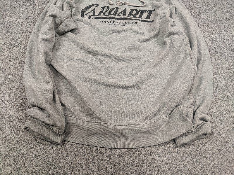 Carhartt Carhartt Union Made Gray Detroit Logo Hoodie Vintage Style Size US S / EU 44-46 / 1 - 5 Thumbnail