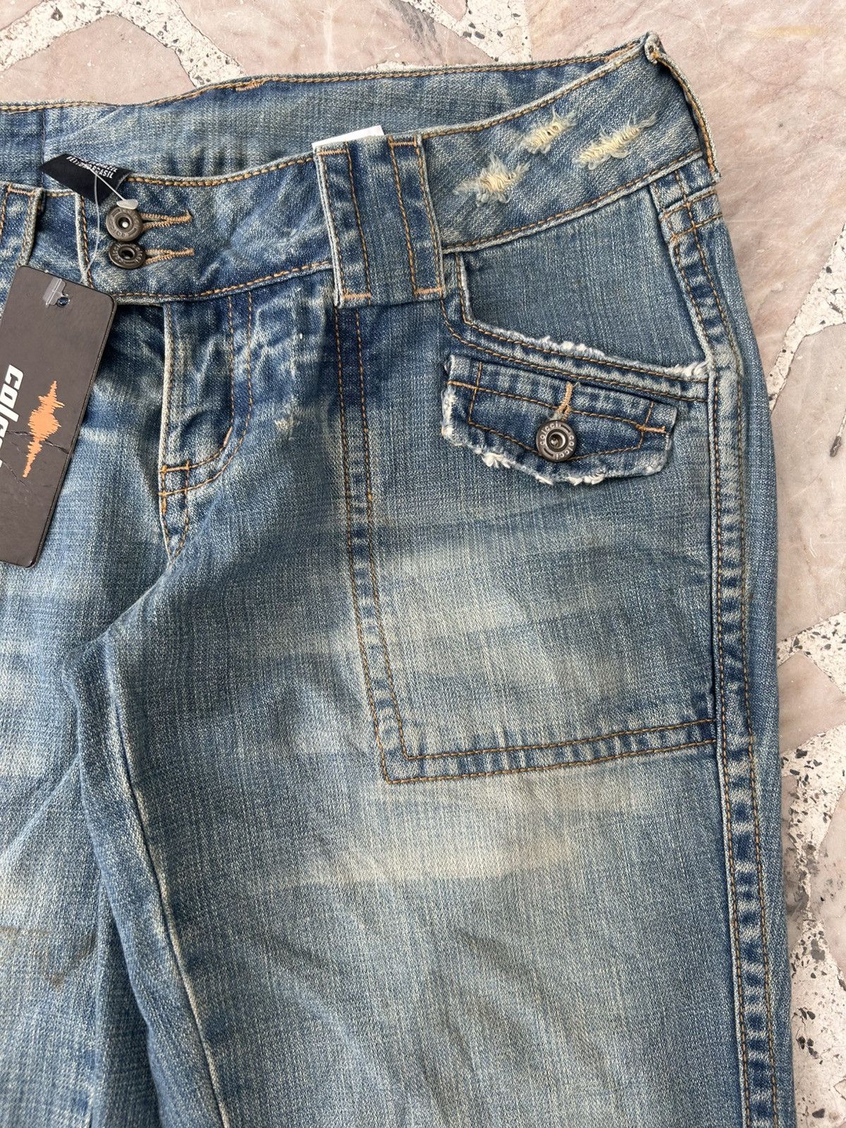 Carlo Colucci Colcci Vintage NWT Denim Size 28" / US 6 / IT 42 - 6 Thumbnail