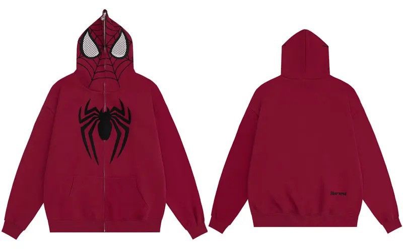 Japanese Brand × Vintage Spider Man Anime Sweatshirt outdoor loose Gothic top Y2K Size US L / EU 52-54 / 3 - 15 Thumbnail
