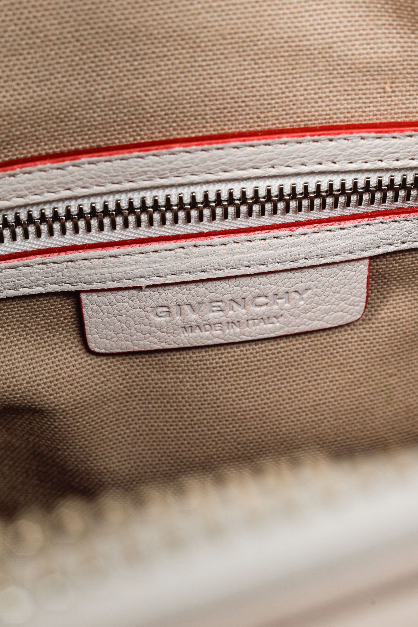 Givenchy Givenchy Sugar Goatskin White Antigona Top Handle Handbag Size ONE SIZE - 11 Thumbnail