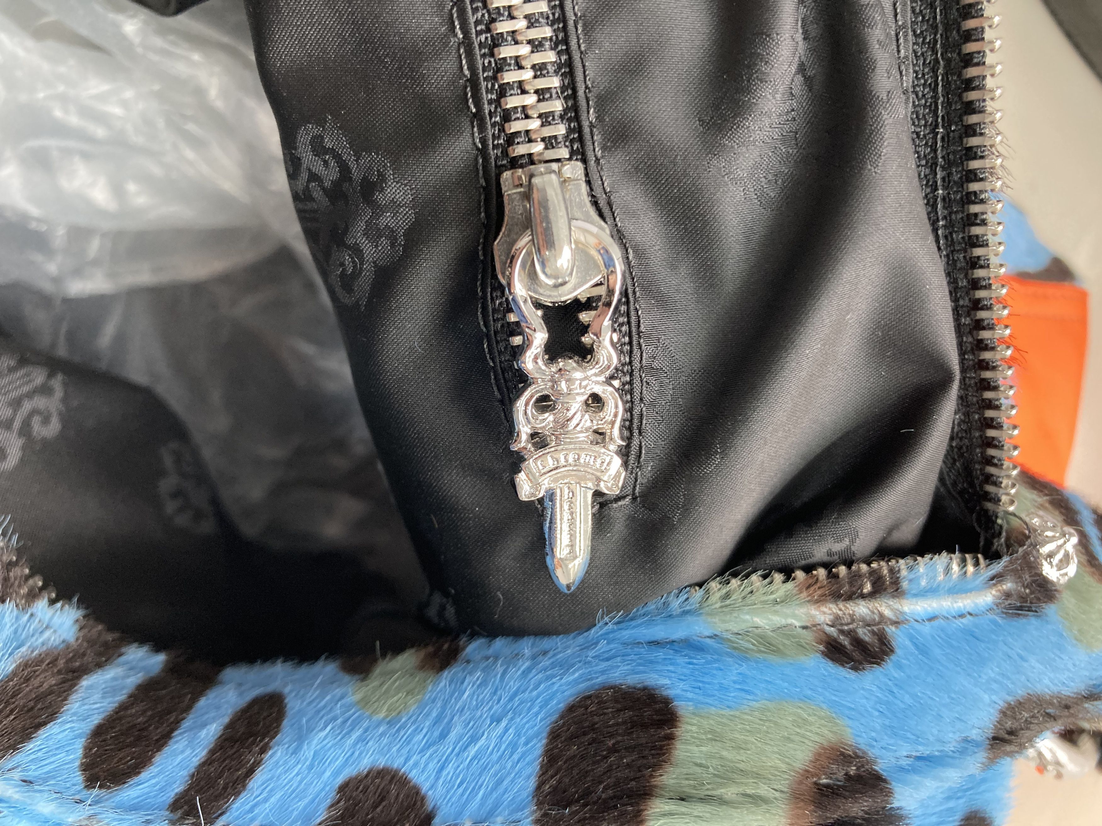 Chrome Hearts Chrome Hearts Leopard Pony Hair Silver Cross Lyon Bag Size ONE SIZE - 15 Thumbnail