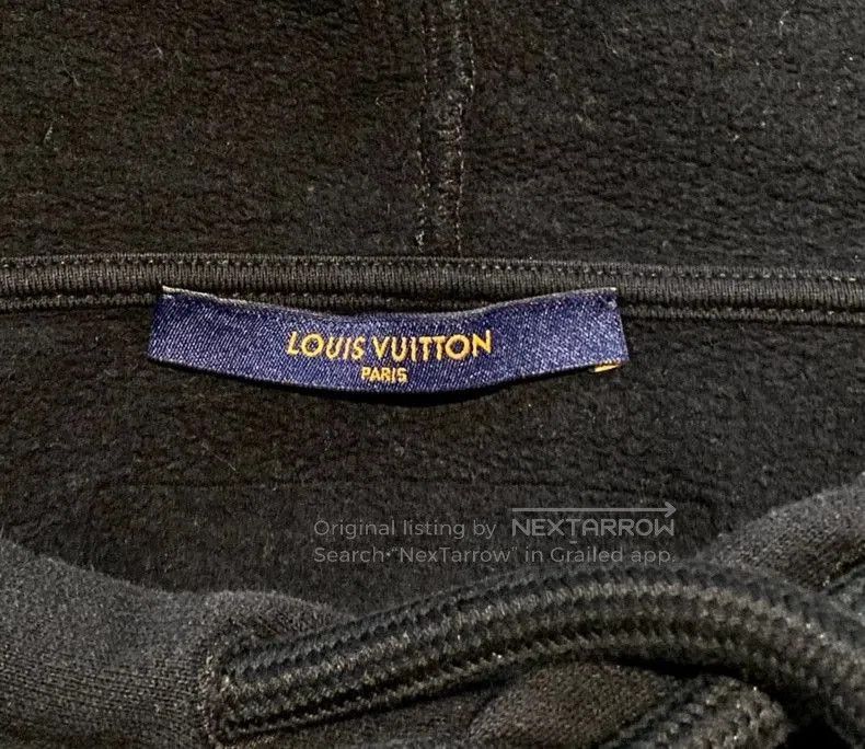 Louis Vuitton Louis Vuitton Black Logo Sweatshirt. Size US XS / EU 42 / 0 - 7 Thumbnail