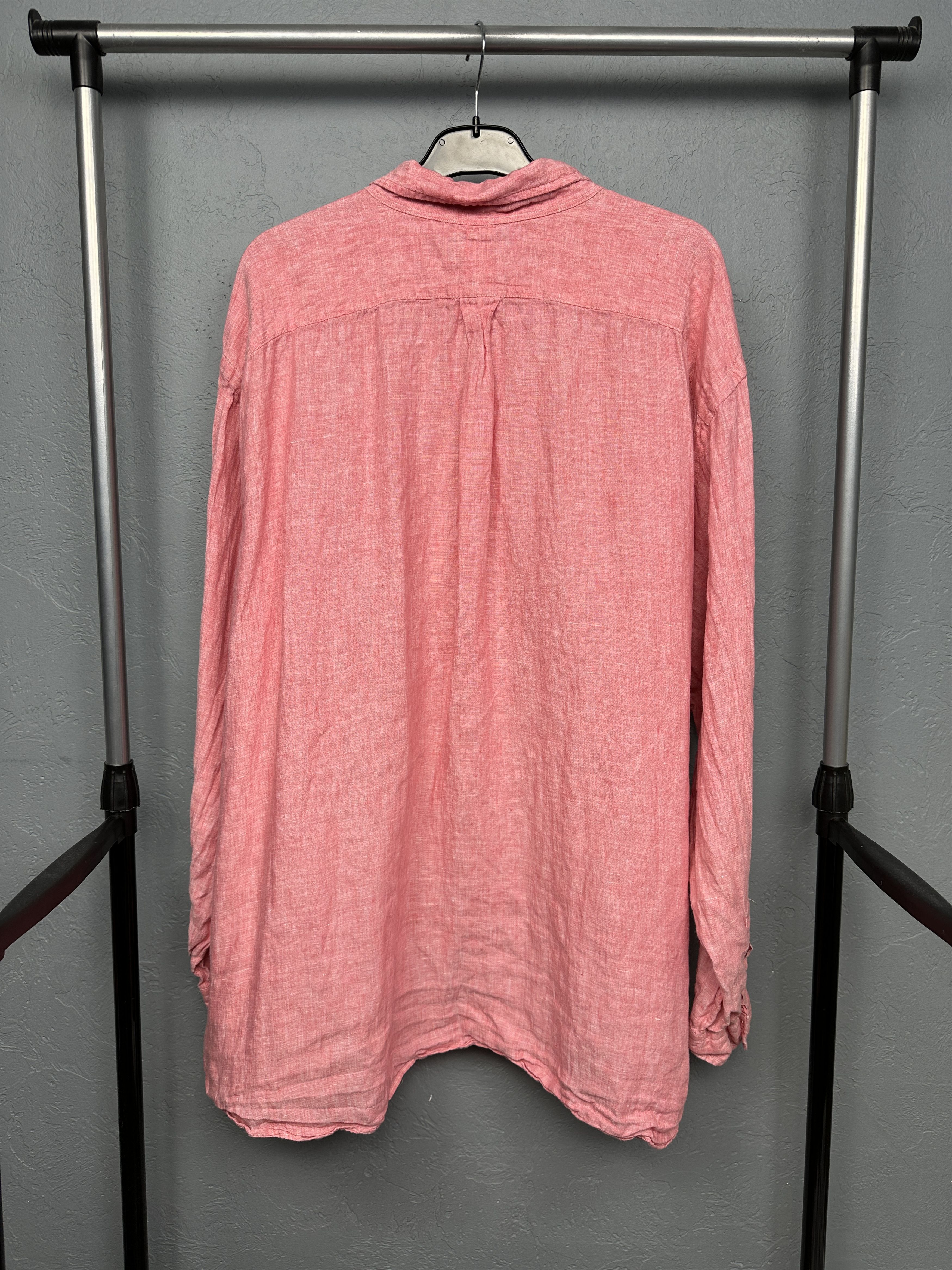 Polo Ralph Lauren Polo Ralph Lauren Mens LINEN Long Sleeve Shirt Size 4XL Size US XXL / EU 58 / 5 - 6 Thumbnail