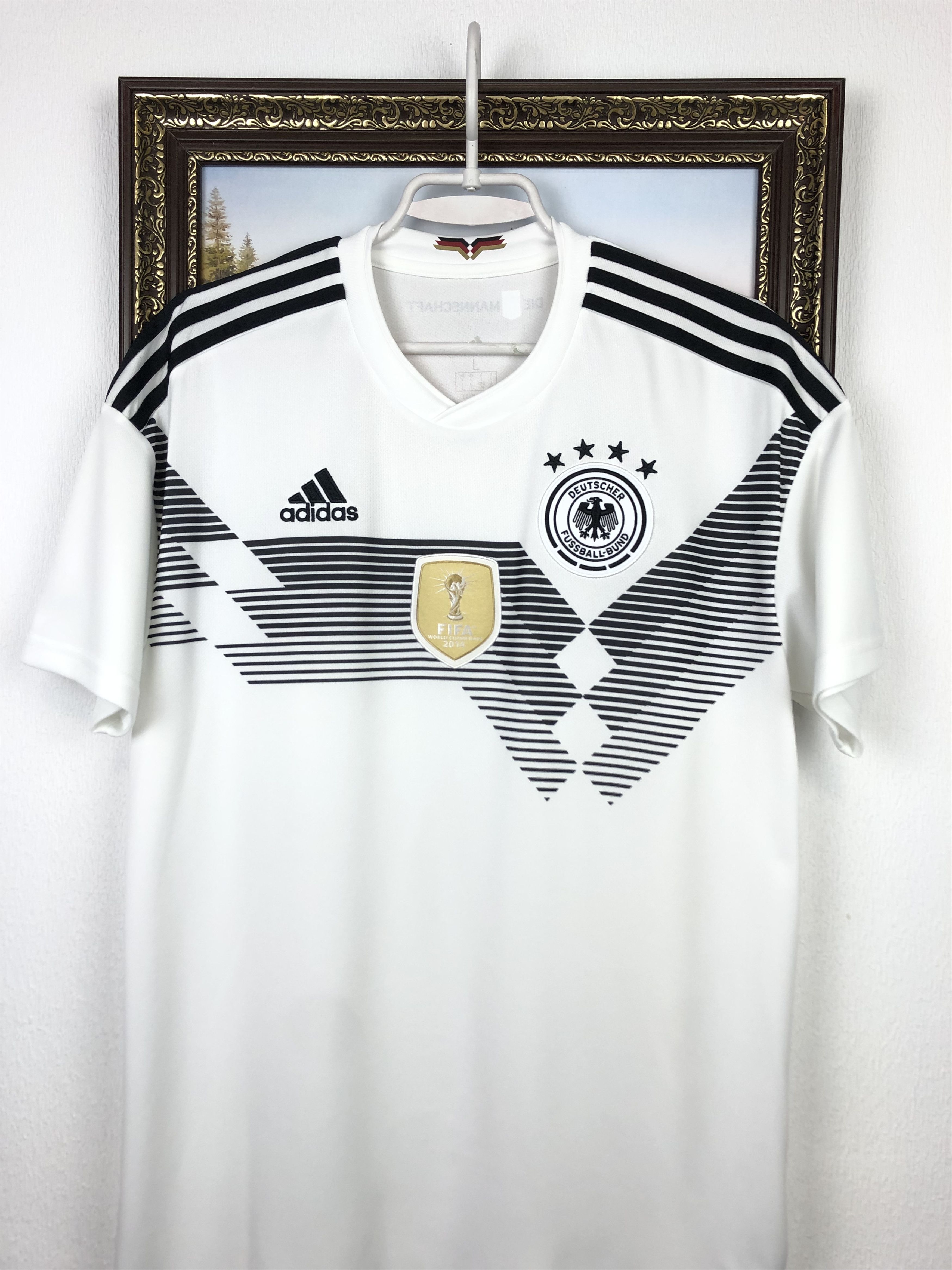 Adidas Germany football shirt 2018 Soccer Adidas Trikot Tee Hype Size US L / EU 52-54 / 3 - 2 Thumbnail