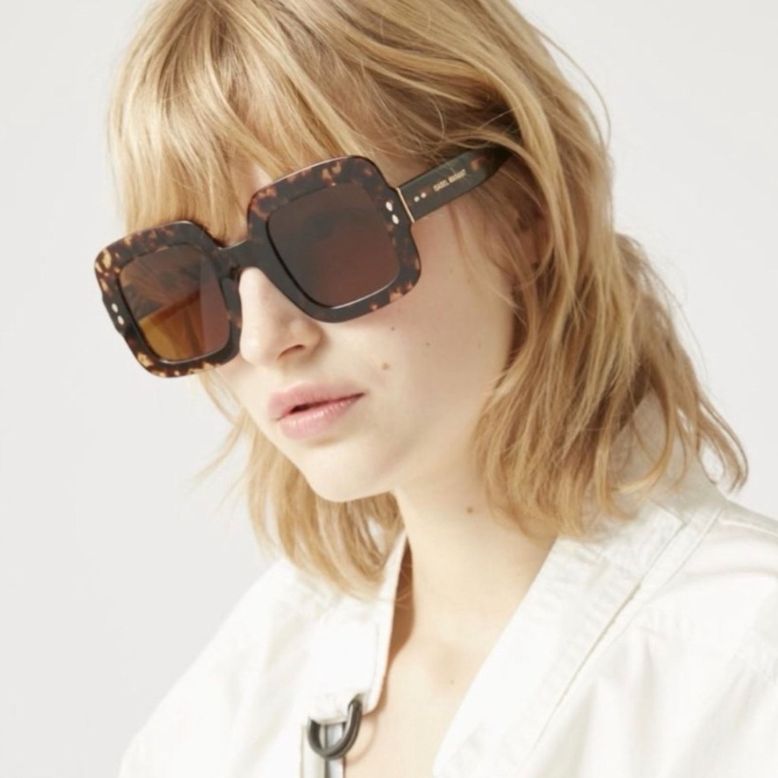 Isabel Marant New! Isabel Marant IM0074/G/S 00867 Tortoise Sunglasses Size ONE SIZE - 6 Thumbnail