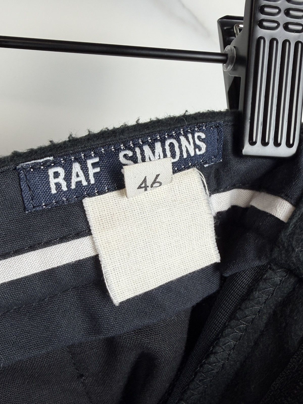 Raf Simons AW97 Raf Simons Side Striped Piped Fleece Pants Trousers Size US 28 / EU 44 - 7 Thumbnail