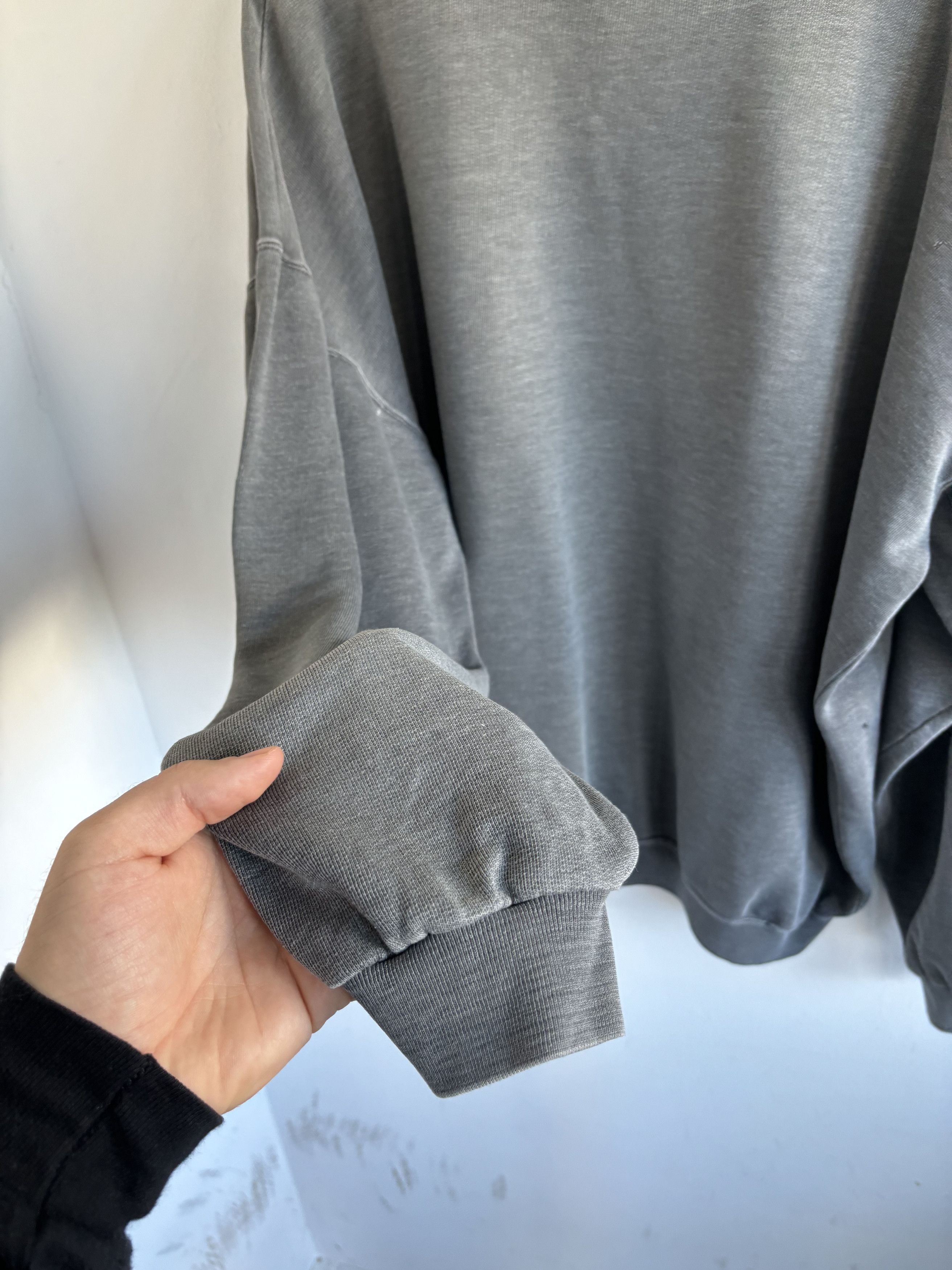 Levi's × Levi's Vintage Clothing Vintage 80s Levis 501 Washed Grey Sweatshirt Size US L / EU 52-54 / 3 - 10 Thumbnail