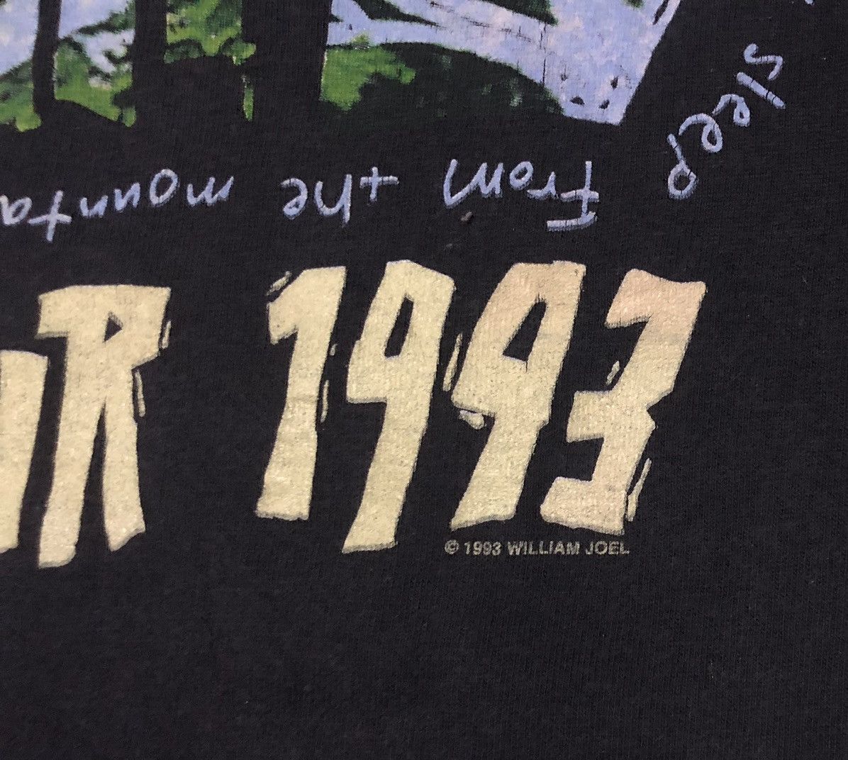 Band Tees 1993 Vintage Billy Joel River Of Dreams World Tour Size US XL / EU 56 / 4 - 3 Thumbnail