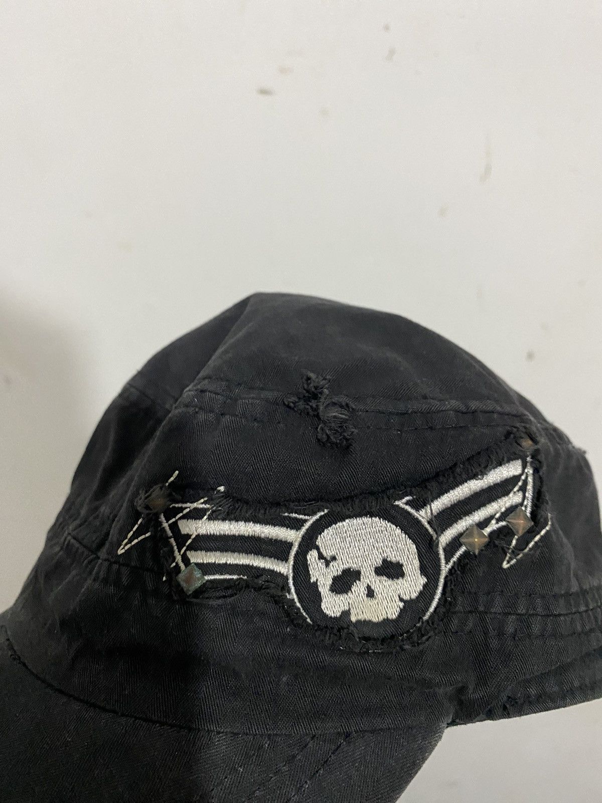 Hysteric Glamour 💸BINDINGOFFER💸Japanese cadet hat skull studed lgb styled Size ONE SIZE - 2 Thumbnail