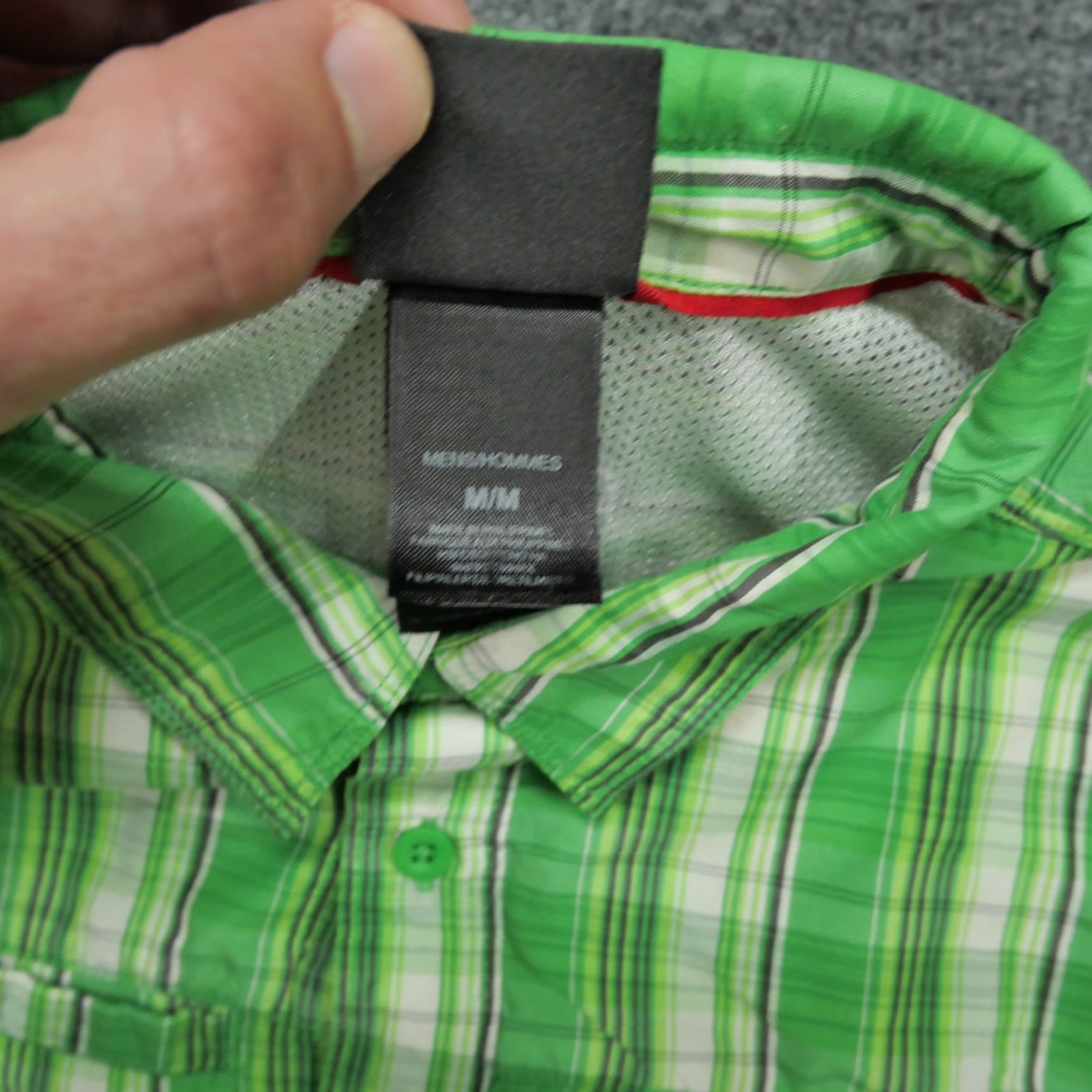 The North Face The North Face Shirt Mens M Green Plaid Button-Up Casual Shirt Size US M / EU 48-50 / 2 - 7 Thumbnail