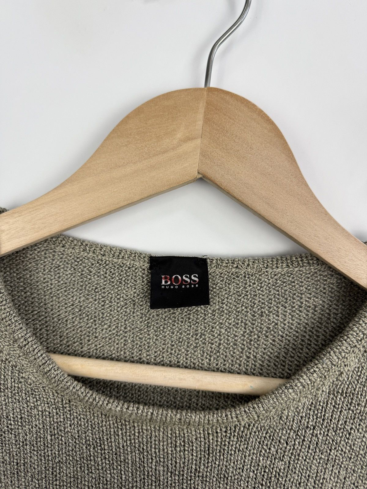 Hugo Boss 🇮🇹 Vintage 90s Hugo Boss Archive Knit Sweaters Made in Italy Size US L / EU 52-54 / 3 - 5 Thumbnail