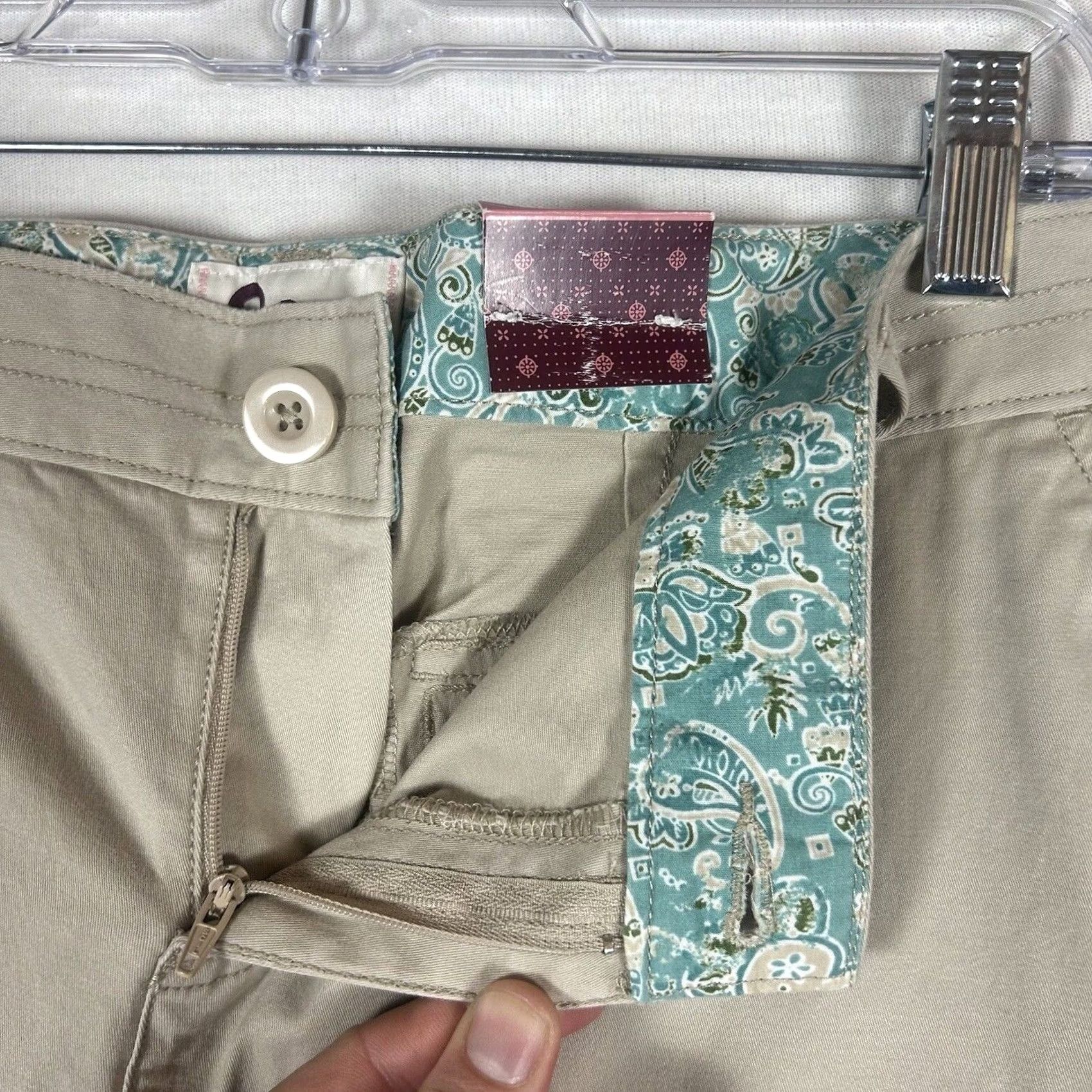 Vintage Kohls SO NEW Bootcut Khaki Pants Girls Teens Size 17 Uniform Pants Stretch NWT Size 38" / US 16 / IT 52 - 3 Thumbnail
