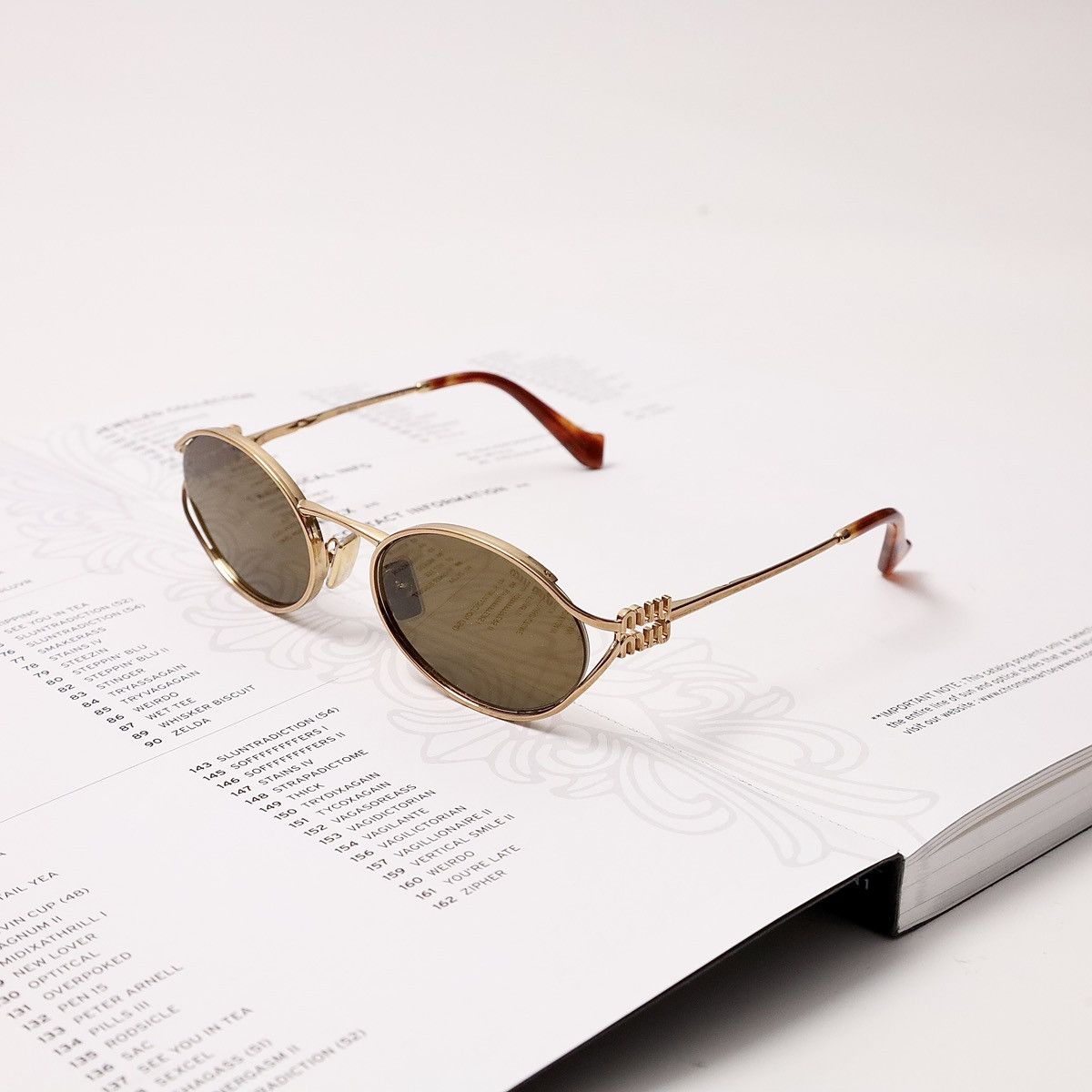 Miu Miu MIU MIU 0MU 52YS SUNGLASSES Size ONE SIZE - 1 Thumbnail