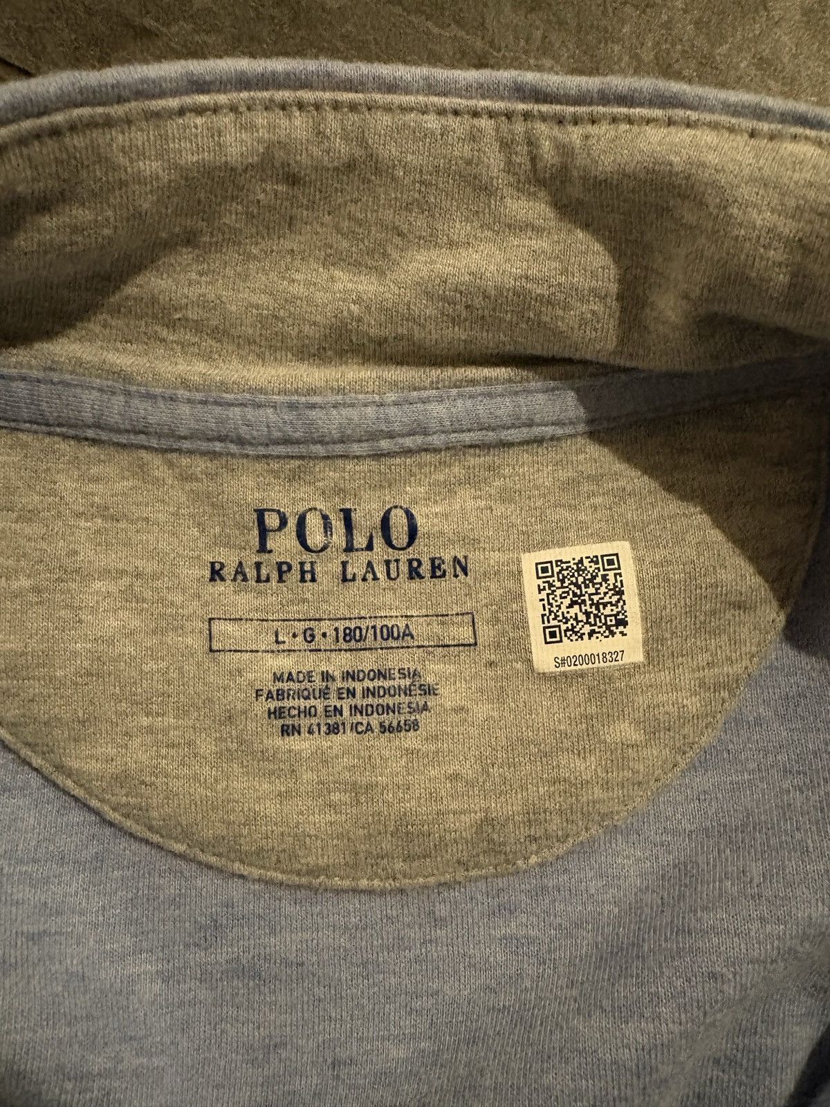 Polo Ralph Lauren Polo Ralph Lauren Quarter Zip Sweatshirt Light Blue Size US L / EU 52-54 / 3 - 3 Thumbnail