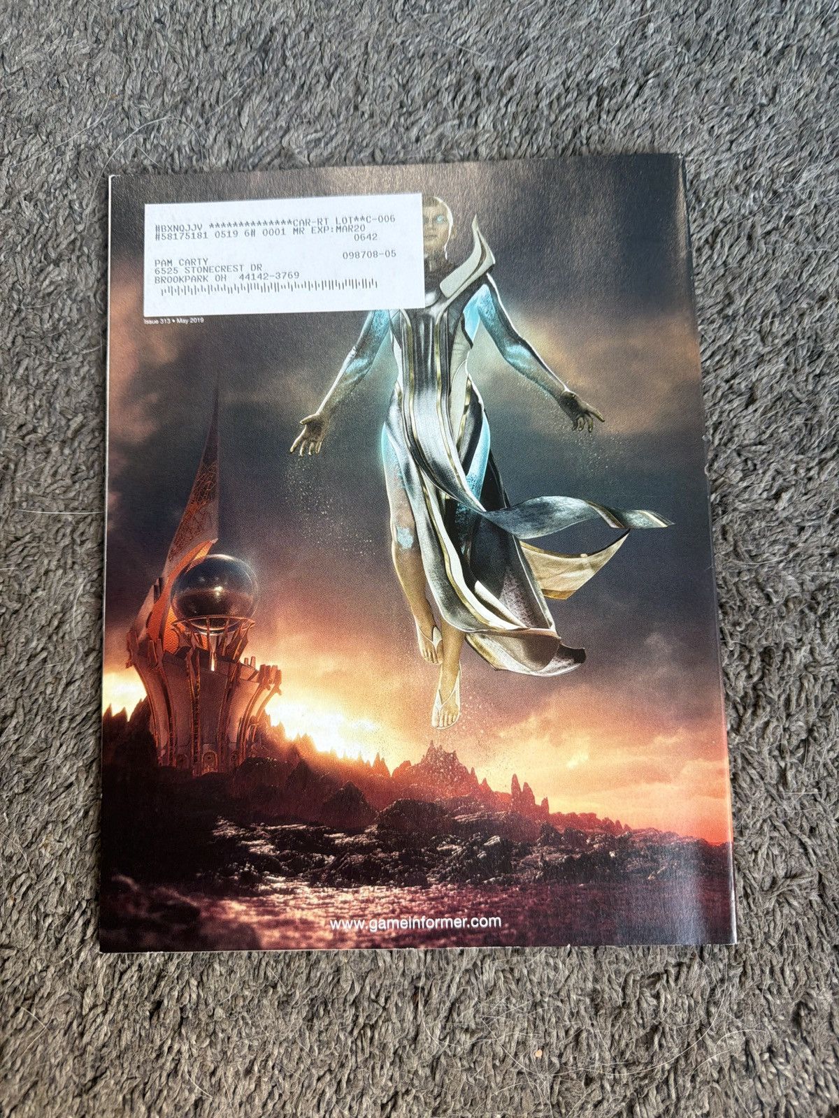 Hypebeast 2019 Game Informer Volume XXIX Number 5 Issue 313 Size ONE SIZE - 2 Thumbnail