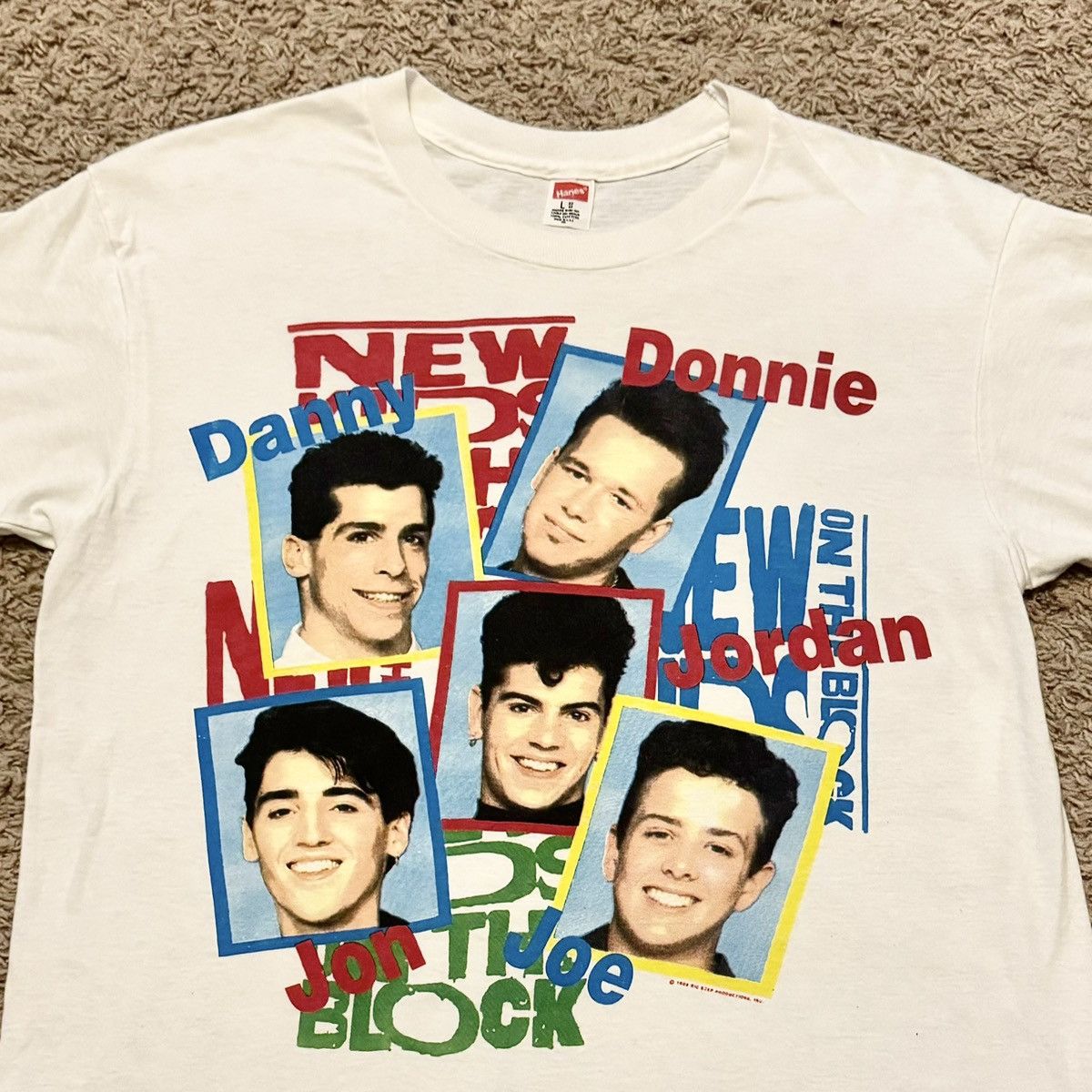 Band Tees VINTAGE 1988 NEW KIDS ON THE BLOCK TEE! Size US L / EU 52-54 / 3 - 3 Thumbnail