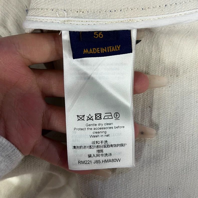 Louis Vuitton Louis Vuitton Long Sleeve Single Breasted Jacket with Colo Size US XL / EU 56 / 4 - 3 Thumbnail