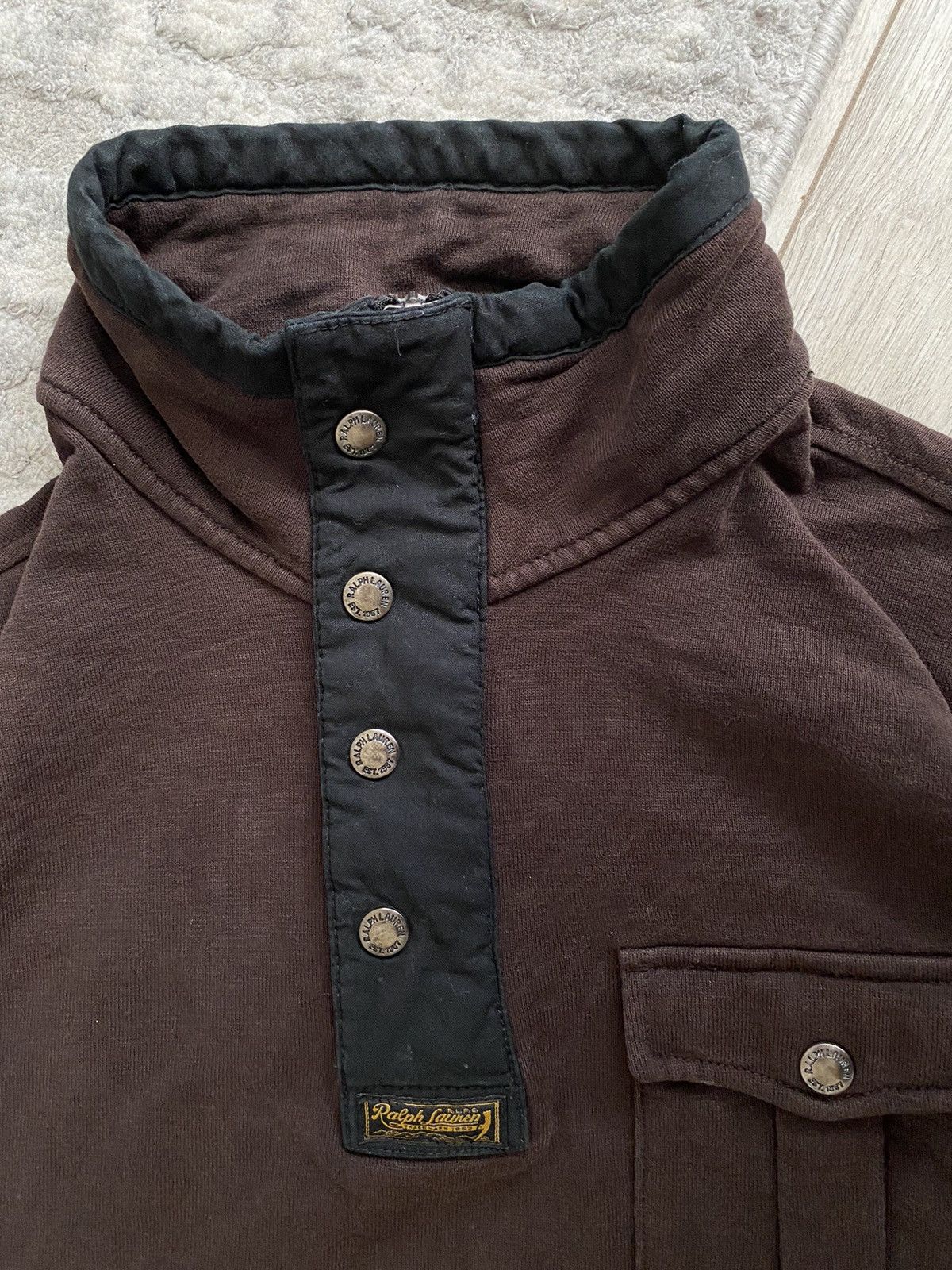 Polo Ralph Lauren Vintage Polo Ralph Lauren Nylon Sweatshirt Size US M / EU 48-50 / 2 - 5 Thumbnail