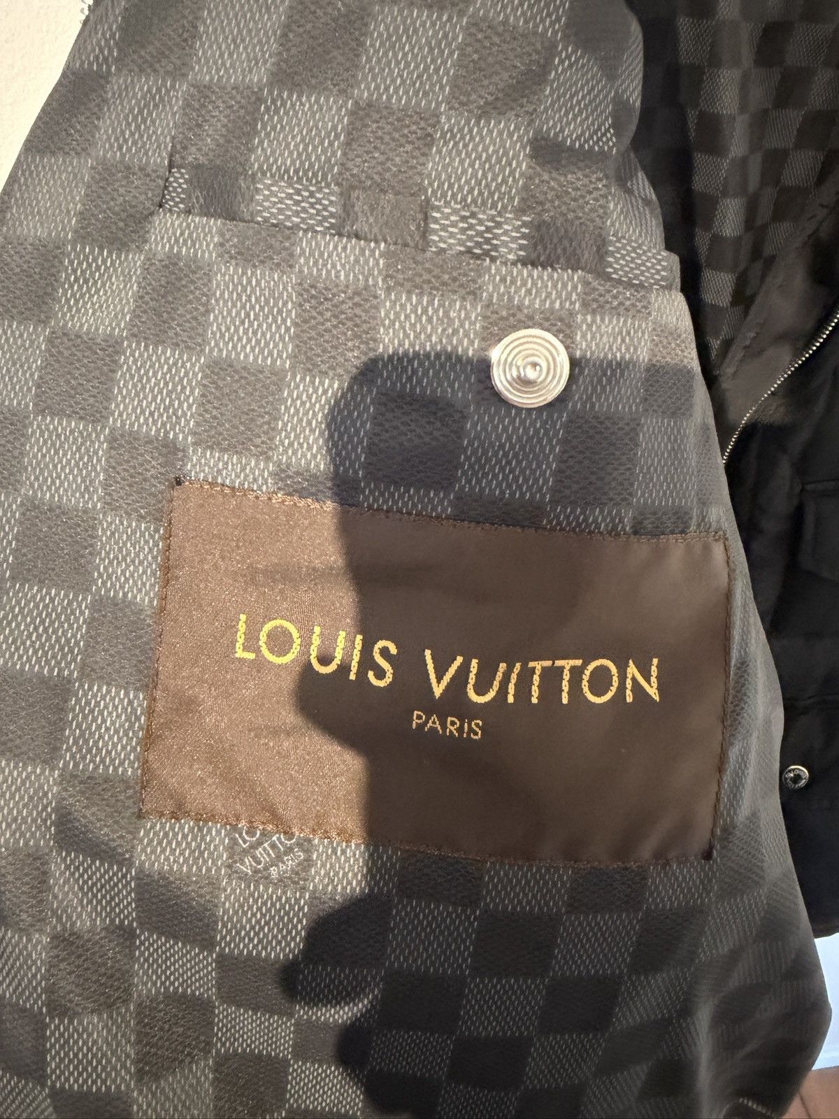 Louis Vuitton Louis Vuitton Damier Graphite Multi-Pocket Down Vest (Gilet) Size US L / EU 52-54 / 3 - 12 Thumbnail