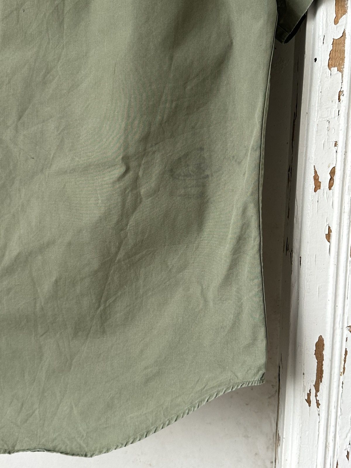 Ralph Lauren Vintage Ralph Lauren Military Khaki Shirt Size US M / EU 48-50 / 2 - 13 Thumbnail