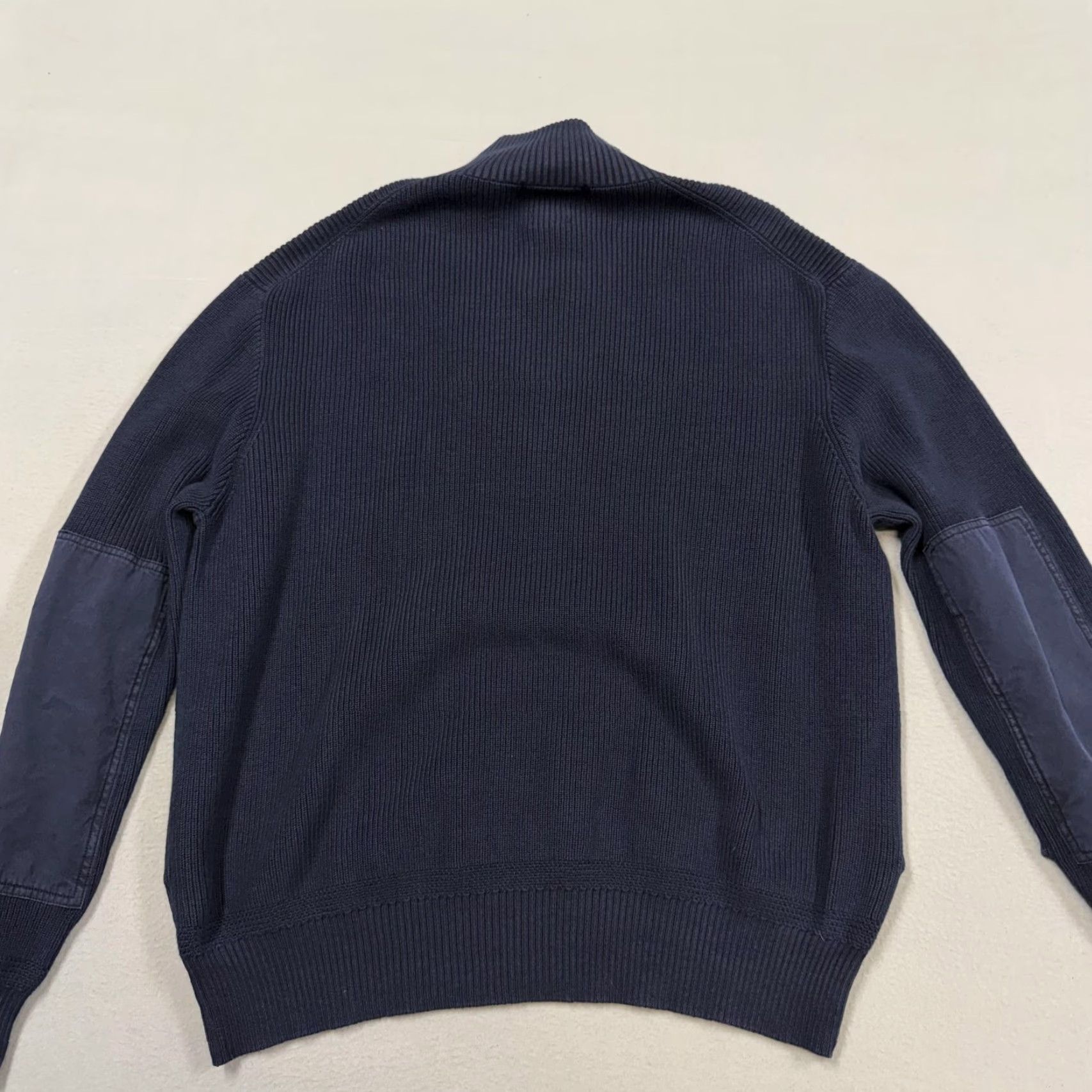 Polo Ralph Lauren Polo Ralph Lauren Sweater Mens 2XL Blue Mock Neck Henley Knit Pullover Cotton Size US XXL / EU 58 / 5 - 3 Thumbnail