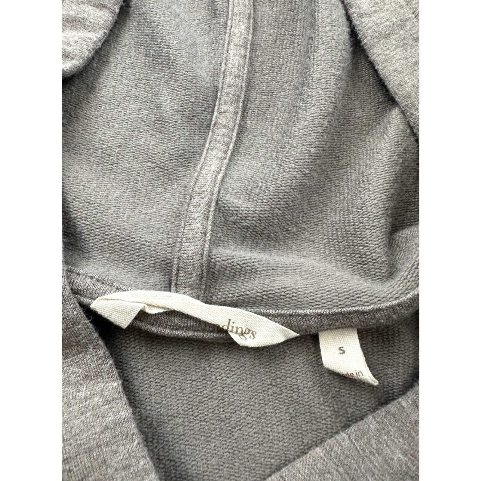 Soft Surroundings Soft Surroundings Shirt Womens Small Brown 3/4 Sleeve Pullover Hoodie Top Size S / US 4 / IT 40 - 5 Thumbnail