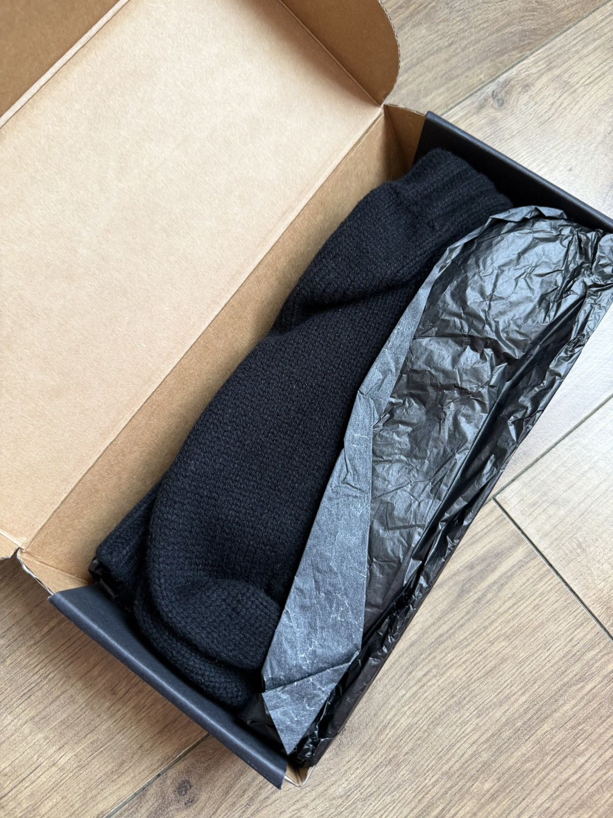 Rick Owens Rick Owens black cashmere socks Size ONE SIZE - 2 Thumbnail
