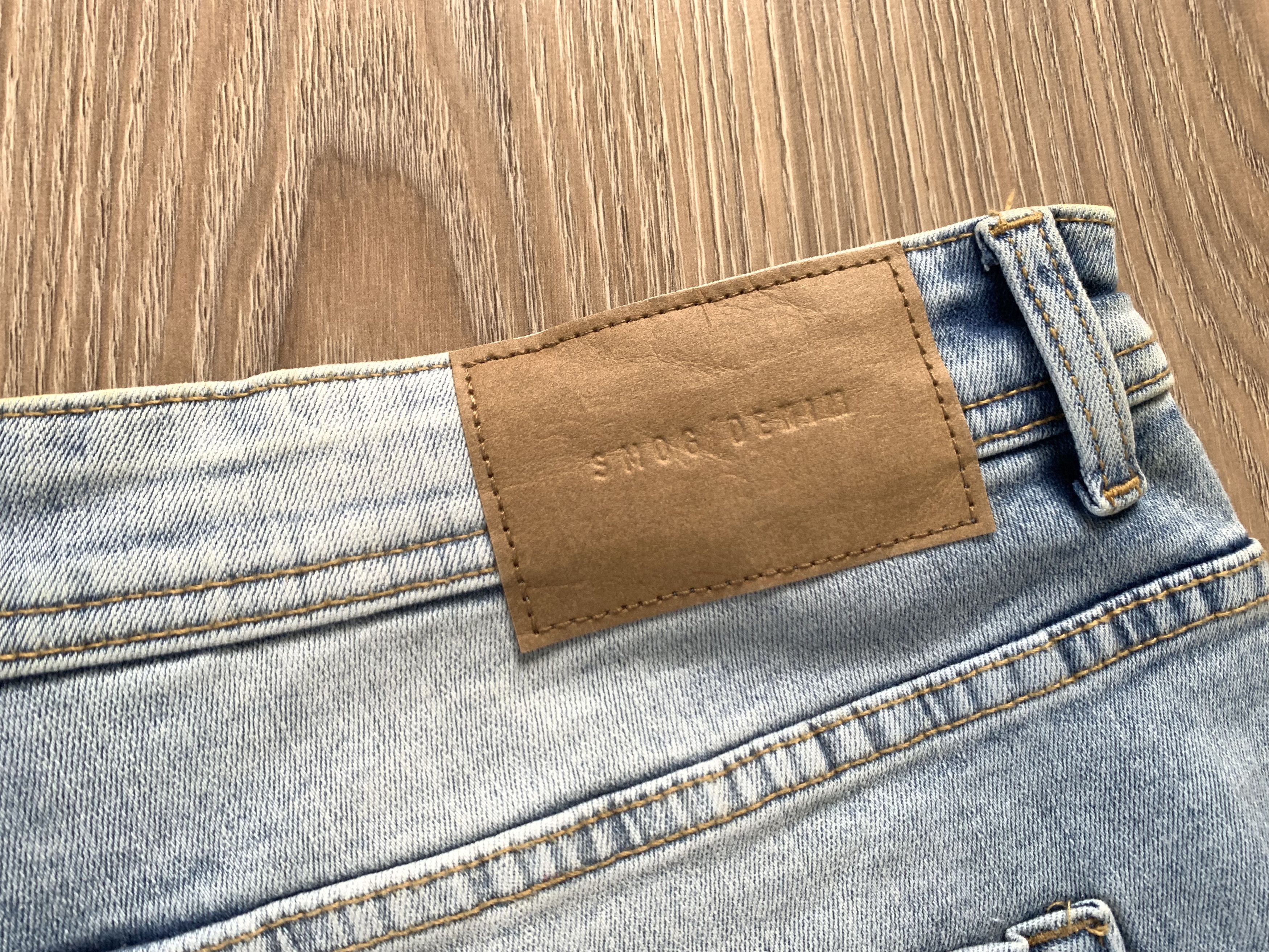 Other Mens New Smog Light Blue Distressed Denim Shorts Size US 34 / EU 50 - 7 Thumbnail