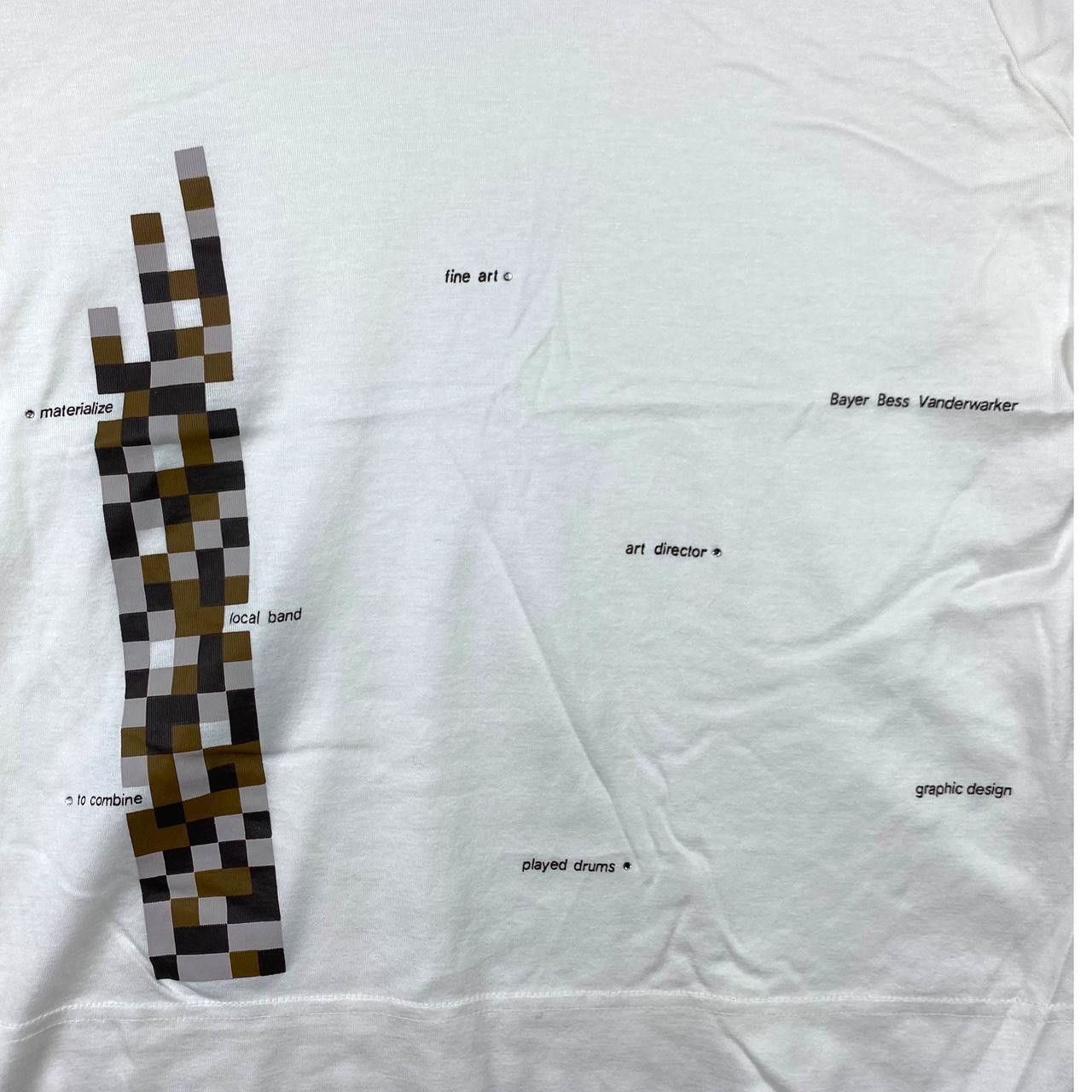Other BAYER BESS VANDERWARKEN Fine Arts Tee Shirt Top Illustration Size XS / US 0-2 / IT 36-38 - 3 Thumbnail