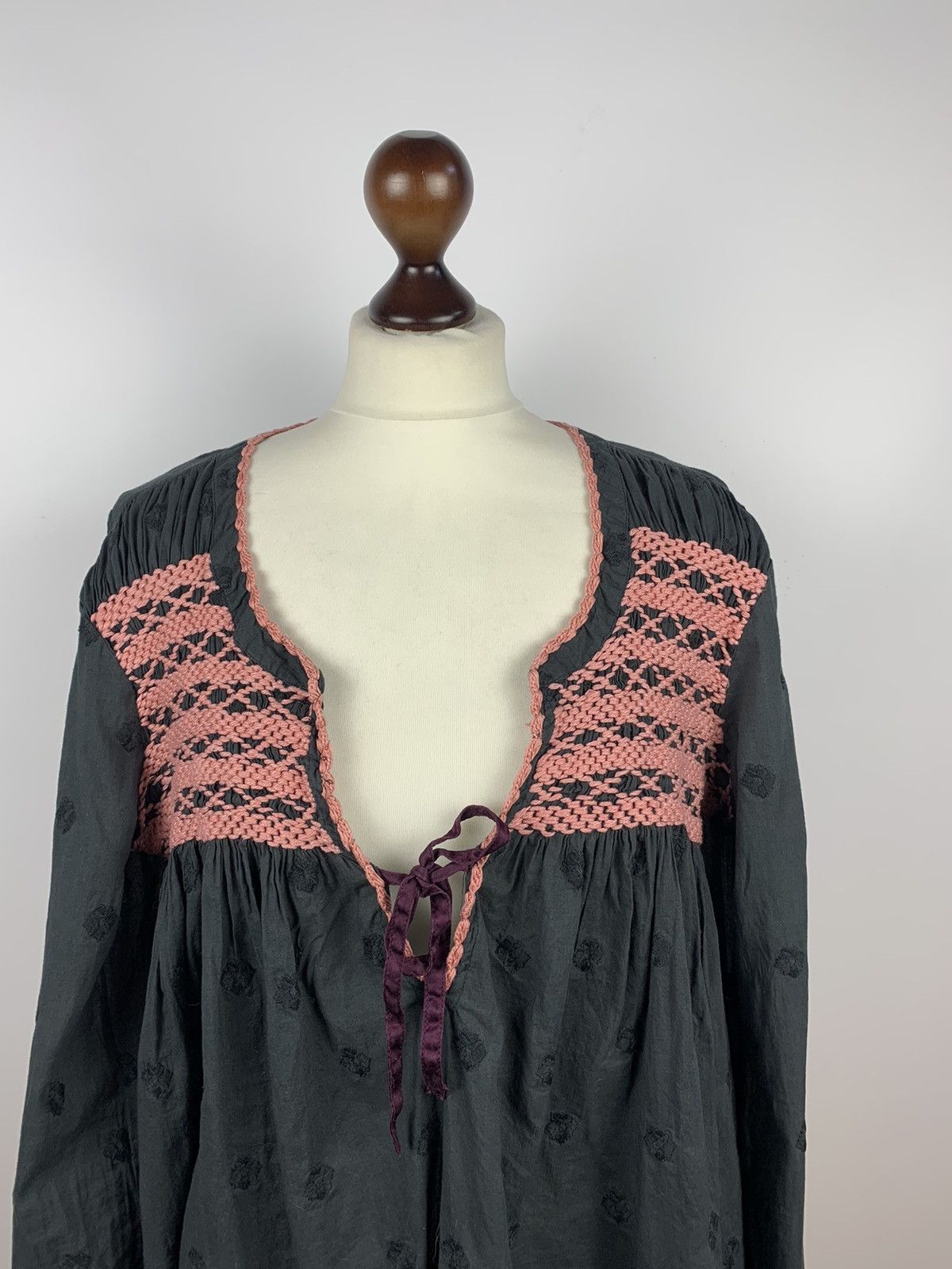 Odd Molly Vintage Y2K Odd Molly Blouse Top Long Sleeve Ladies Size 4 Size S / US 4 / IT 40 - 2 Thumbnail