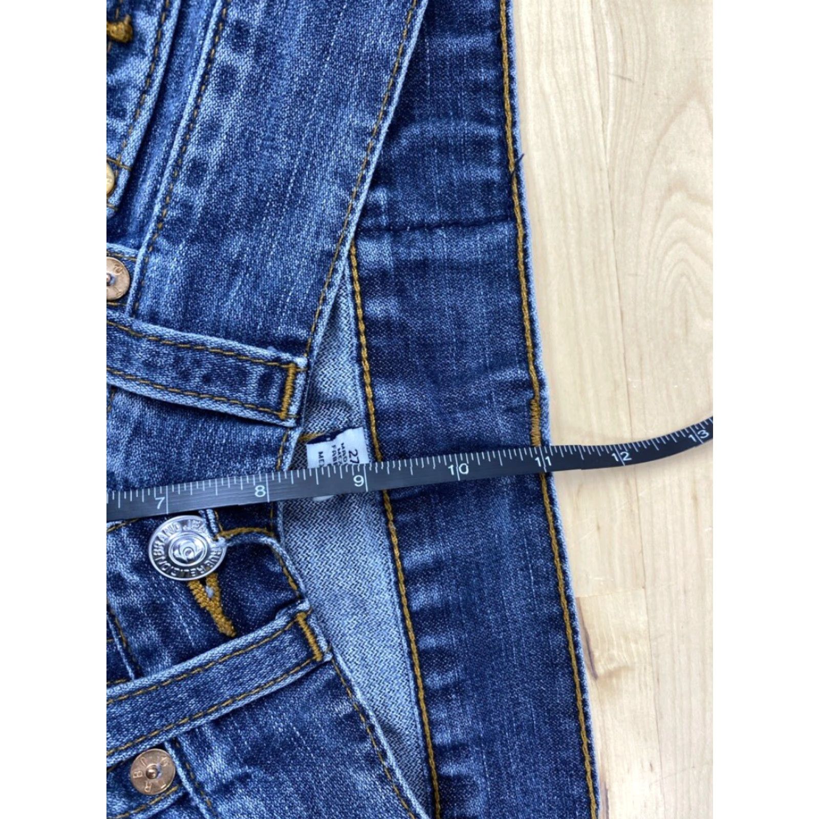 True Religion True Religion Women's Cut Off Jeans Blue Size 27 Size 27" / US 4 / IT 40 - 6 Thumbnail