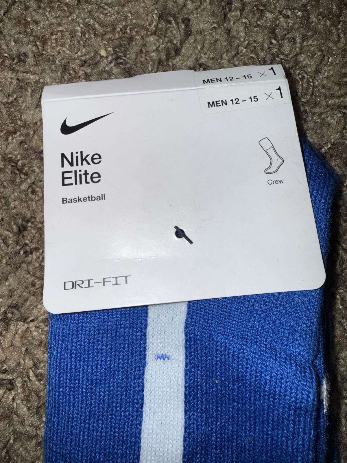 Nike Nike Elite Crew Basketball SX7622 Single Pair Sample Size US 34 / EU 50 - 4 Thumbnail