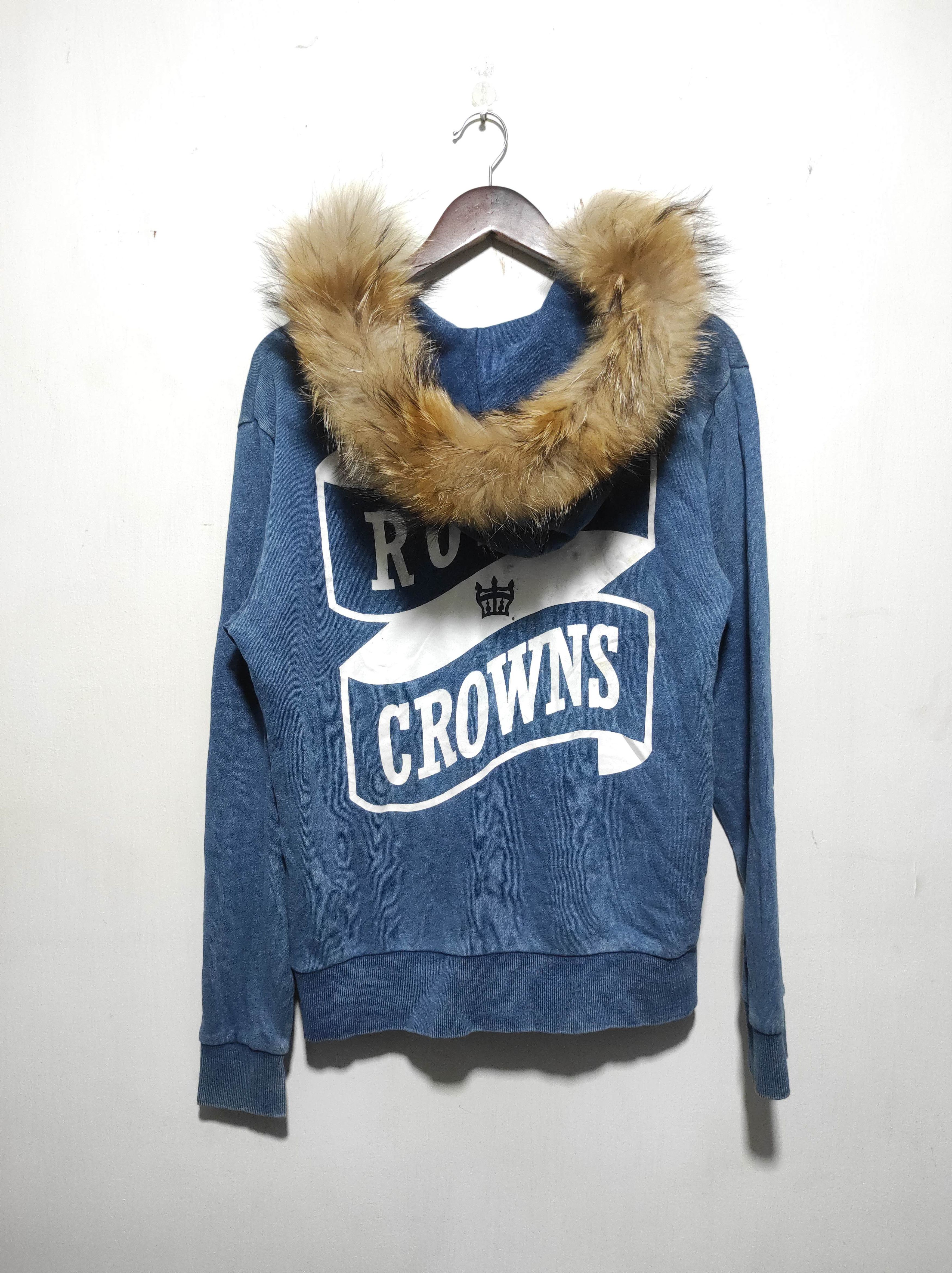 If Six Was Nine Rodeo Crown Denim Fur Hoodie Ifsixwasnine Lgb Style Size US M / EU 48-50 / 2 - 17 Thumbnail