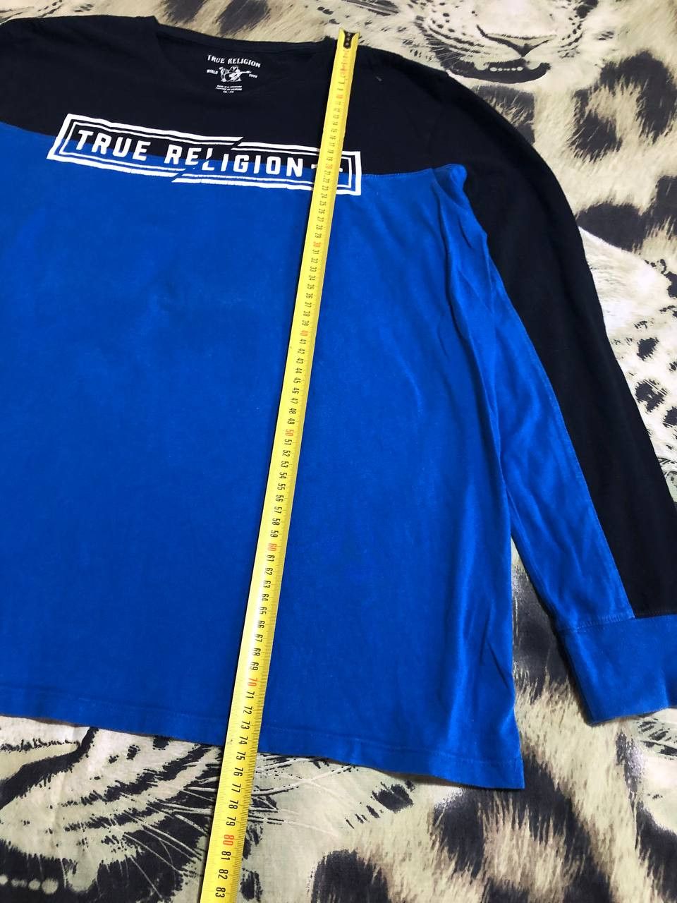 True Religion TRUE RELIGION LOGO LONG SLEEVE TEE Size US XXL / EU 58 / 5 - 11 Thumbnail