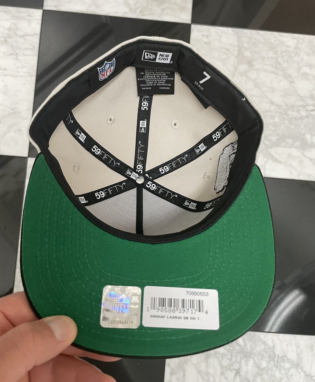 New Era 🔥 Exclusive Raiders A frame fitted size 7 Size ONE SIZE - 4 Thumbnail