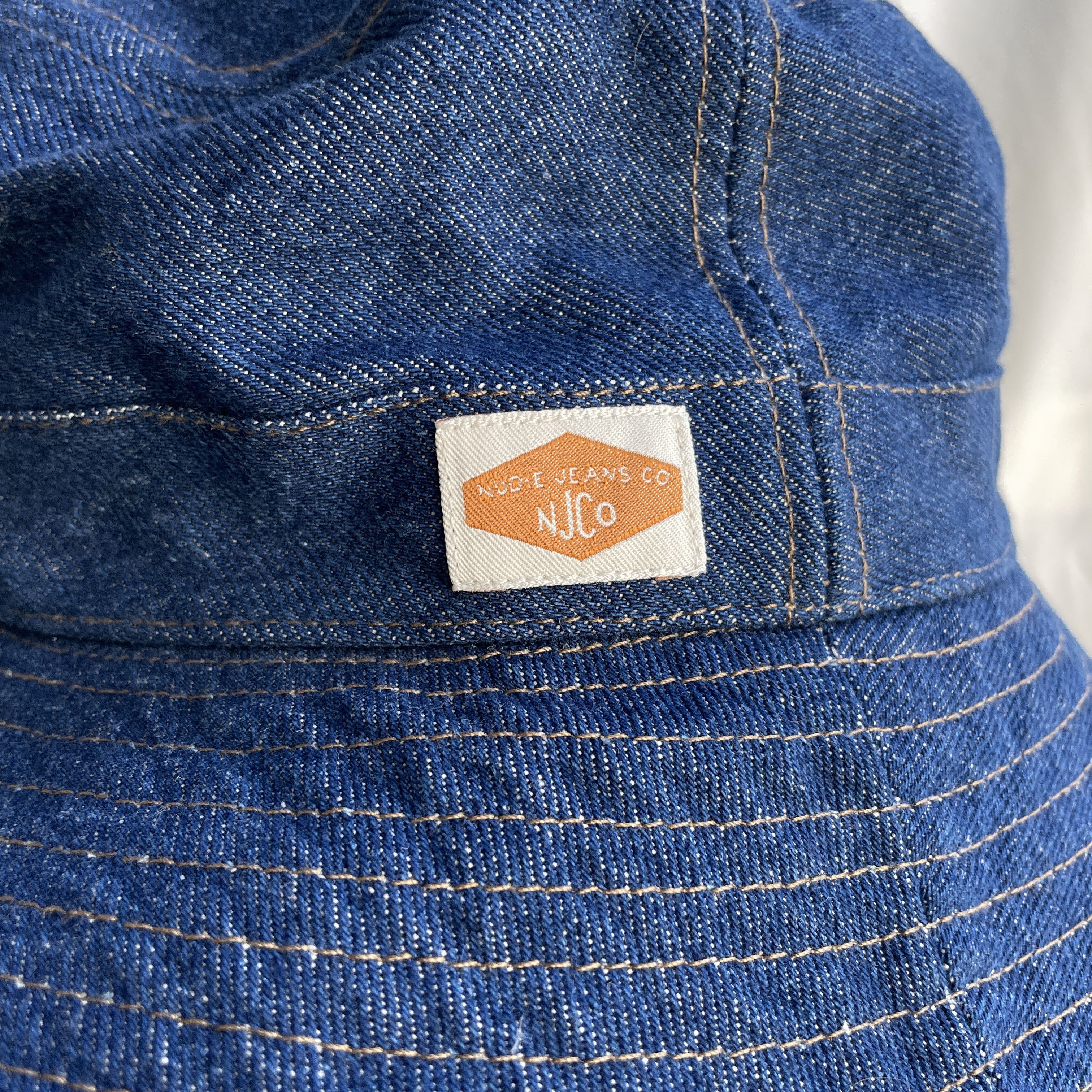 Nudie Jeans Nudie Jeans Martinsson 90's Denim Indigo Bucket Hat Size ONE SIZE - 5 Thumbnail