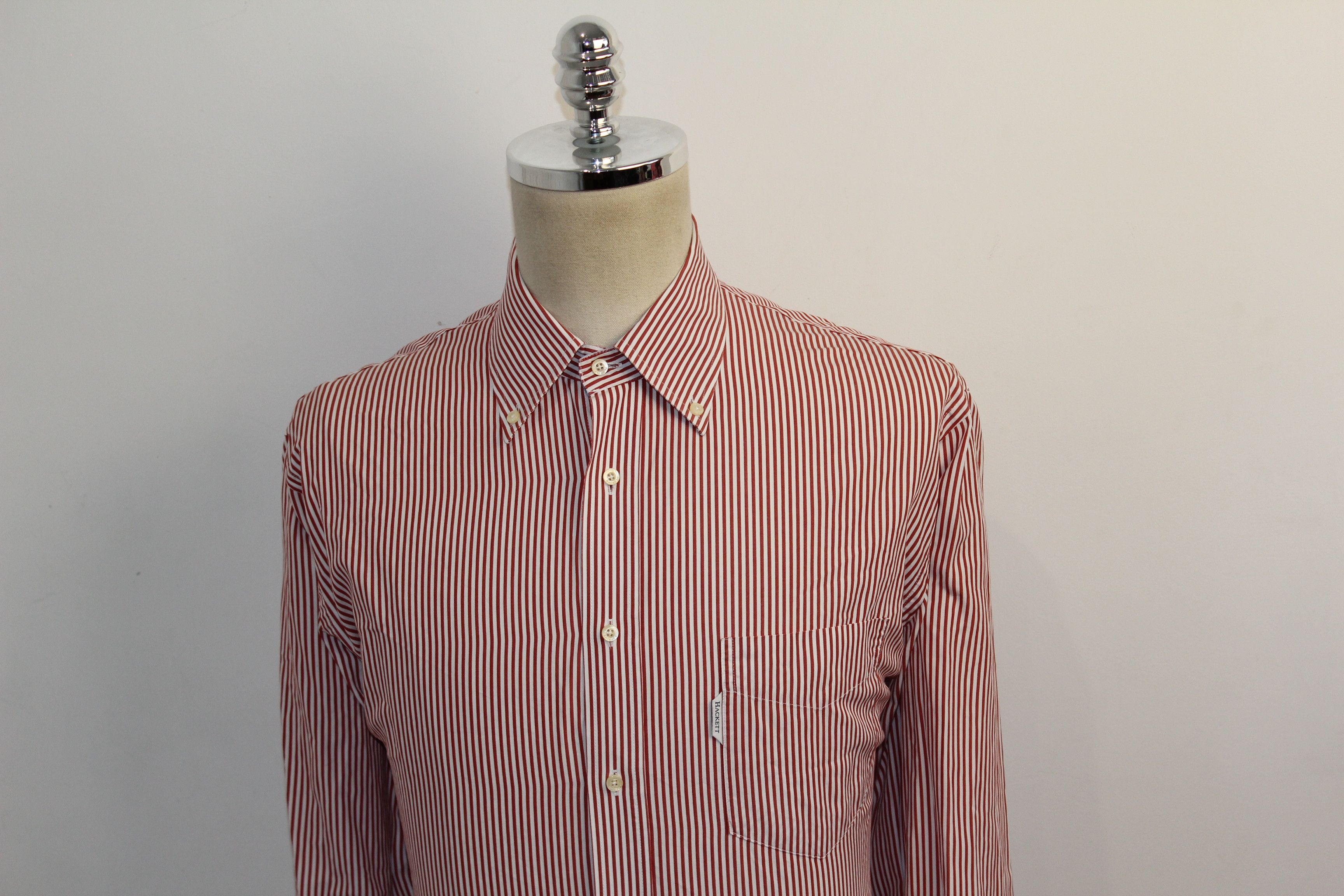 Hackett HACKETT Long Sleeve Check Shirt Top Size US XL / EU 56 / 4 - 3 Thumbnail