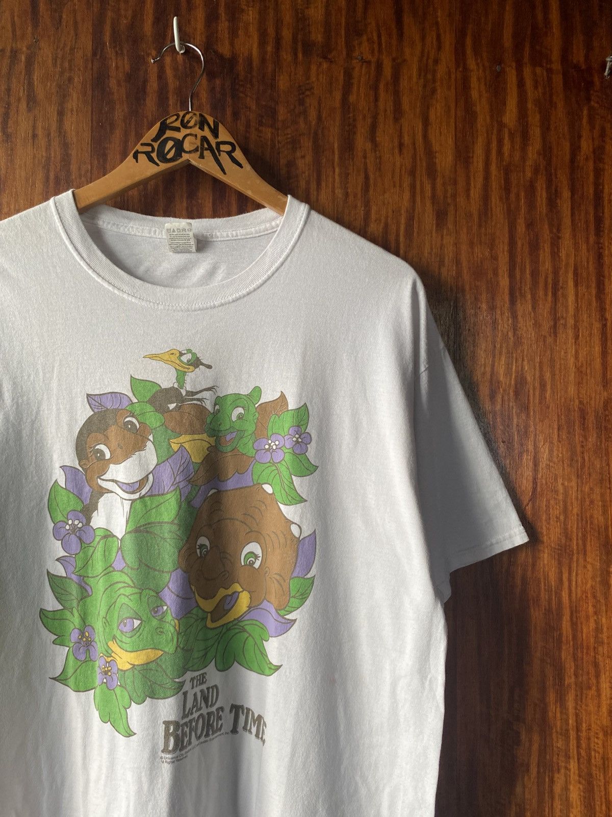 Vintage LAND BEFORE TIME MOVIE TEE Size US XL / EU 56 / 4 - 3 Thumbnail