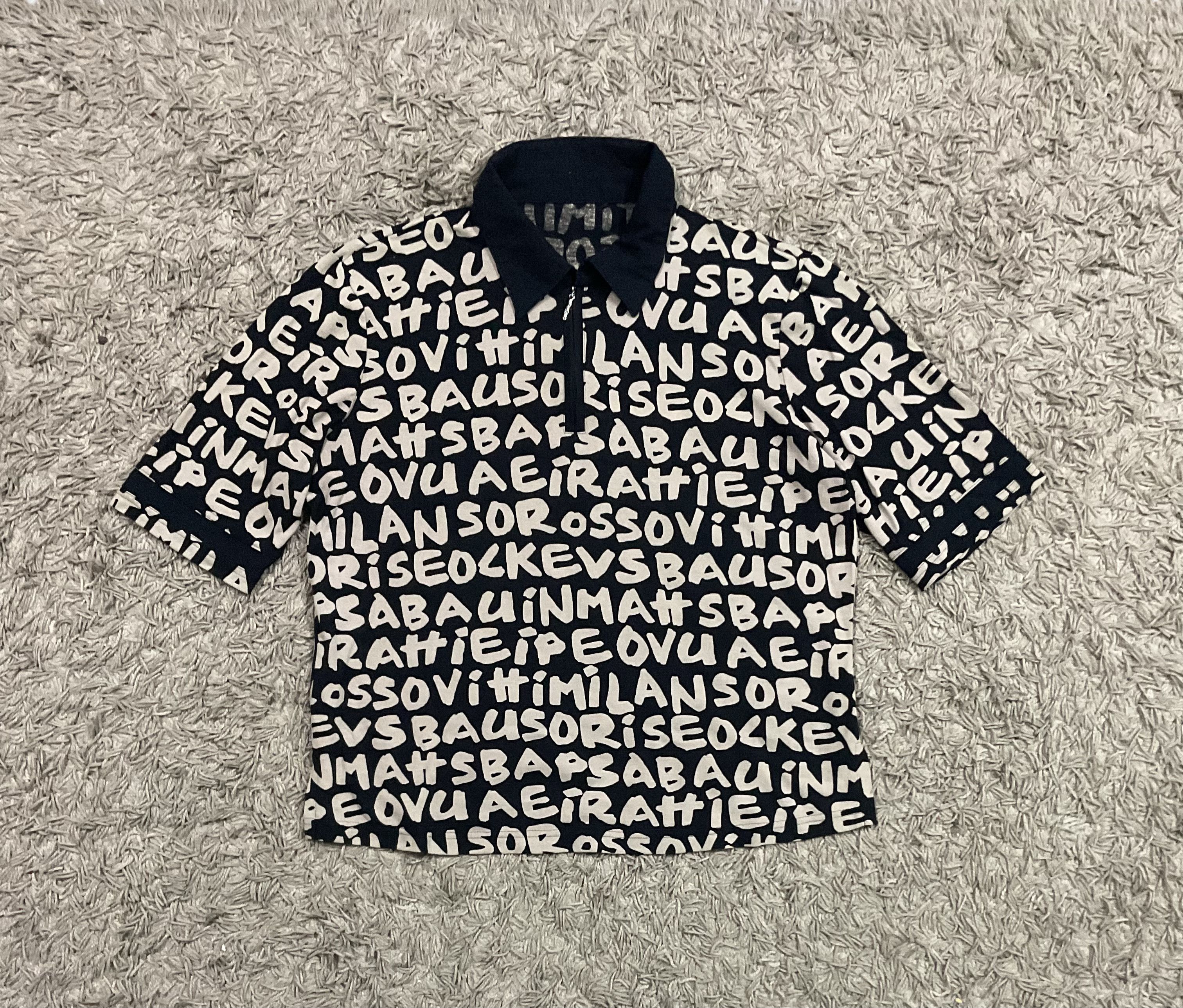 Japanese Brand Vintage Japanese Brand/Designer Alphabet shirts Size US M / EU 48-50 / 2 - 1 Thumbnail