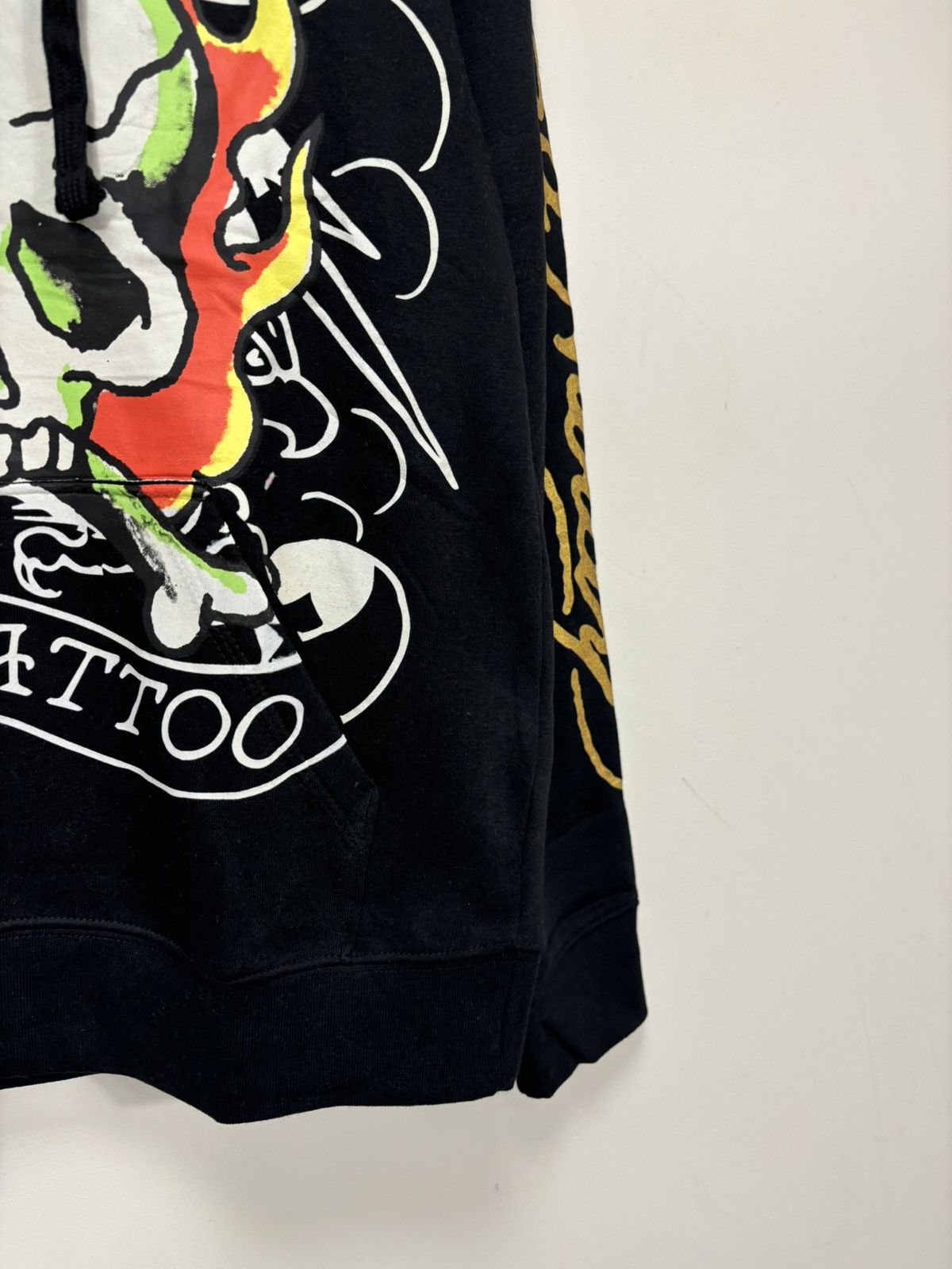 Ed Hardy Ed Hardy Tattoo Skull Black Big Logo NEW Y2K Hype Hoodie Size US S / EU 44-46 / 1 - 7 Thumbnail